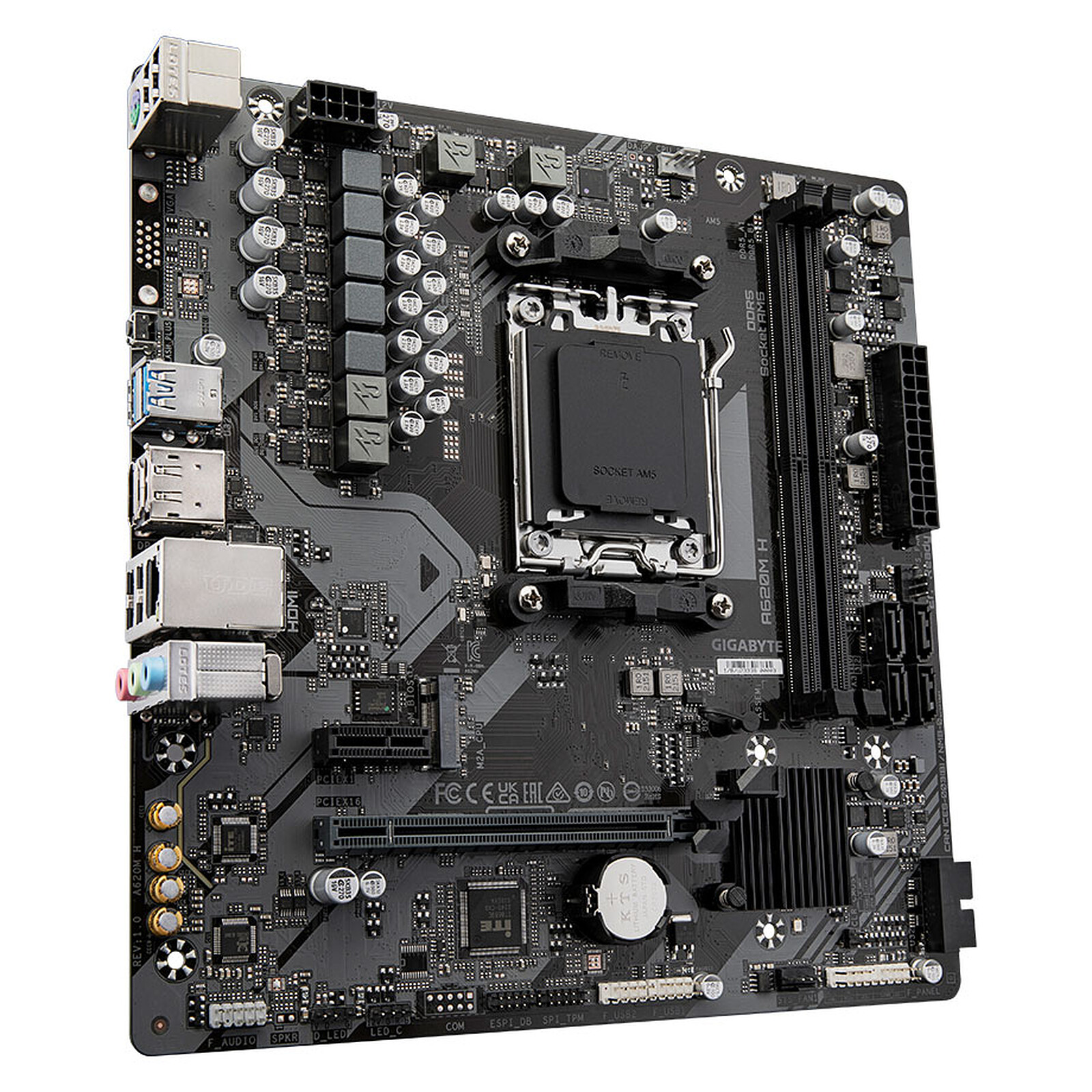 Gigabyte A620M H - Madre de juego