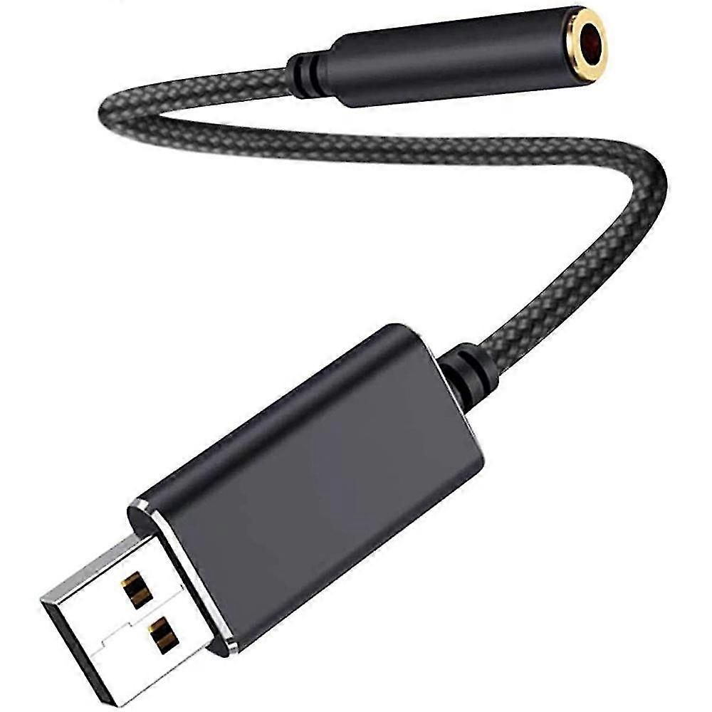 Adaptateur audio USB vers prise jack 3,5 mm de DISHIQING