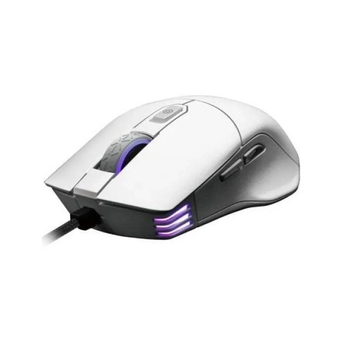 EVGA X12 Gaming Mouse - White 16000 DPI 8 Buttons RGB Paracord