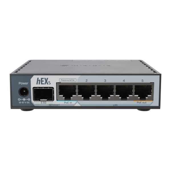 Mikrotik E60IUGS Gigabit Ethernet Router 2.5Gbps SFP+ PoE USB 3.2 DDR3