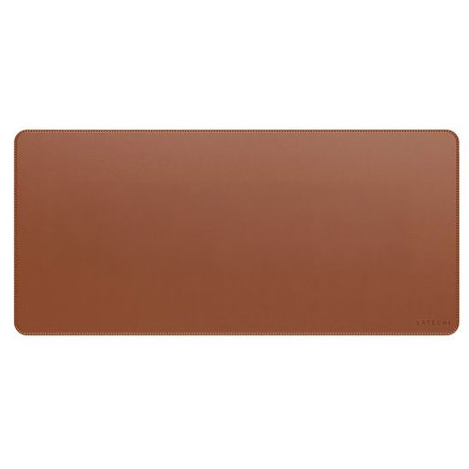 SATECHI Vegan Leather Premium Desk Mat (Brown)