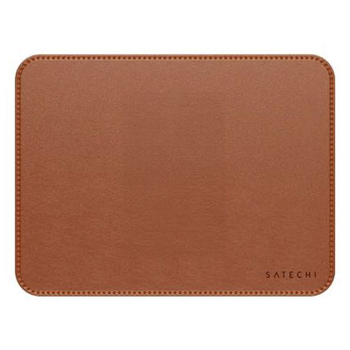 SATECHI Vegan Leather Premium Mousepad (Marron)