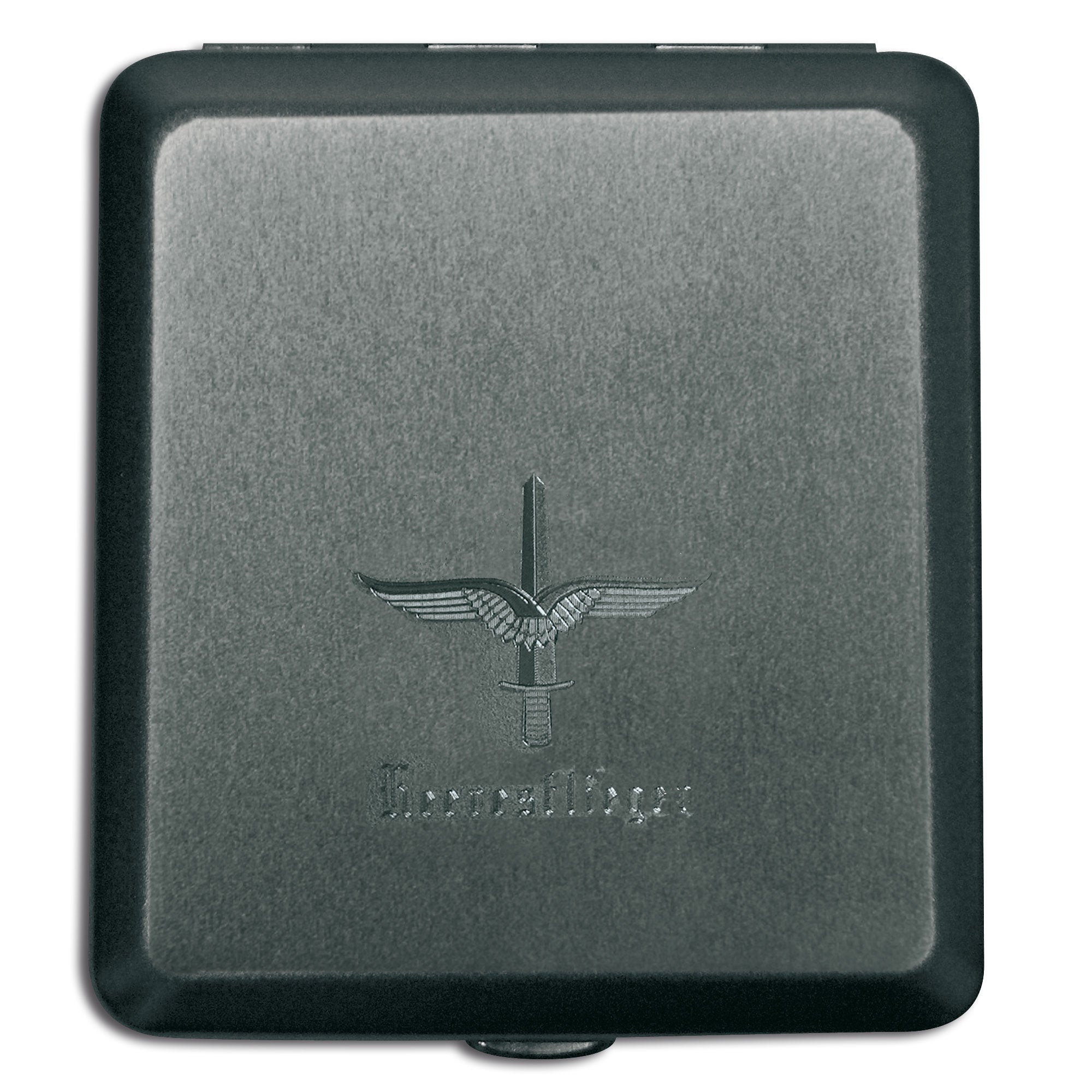 Fritzsch Heeresflieger Cigarette Case - Nickel Plated