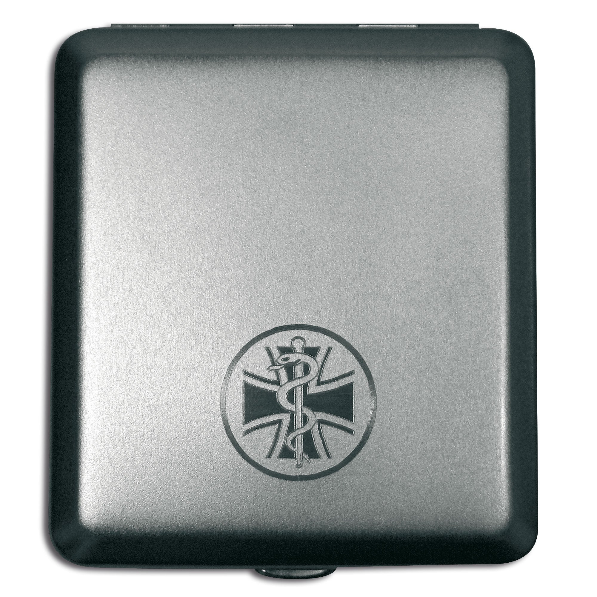 Fritzsch Sanitäter-Kreuz Metal Cigarette Case - Classic German Design