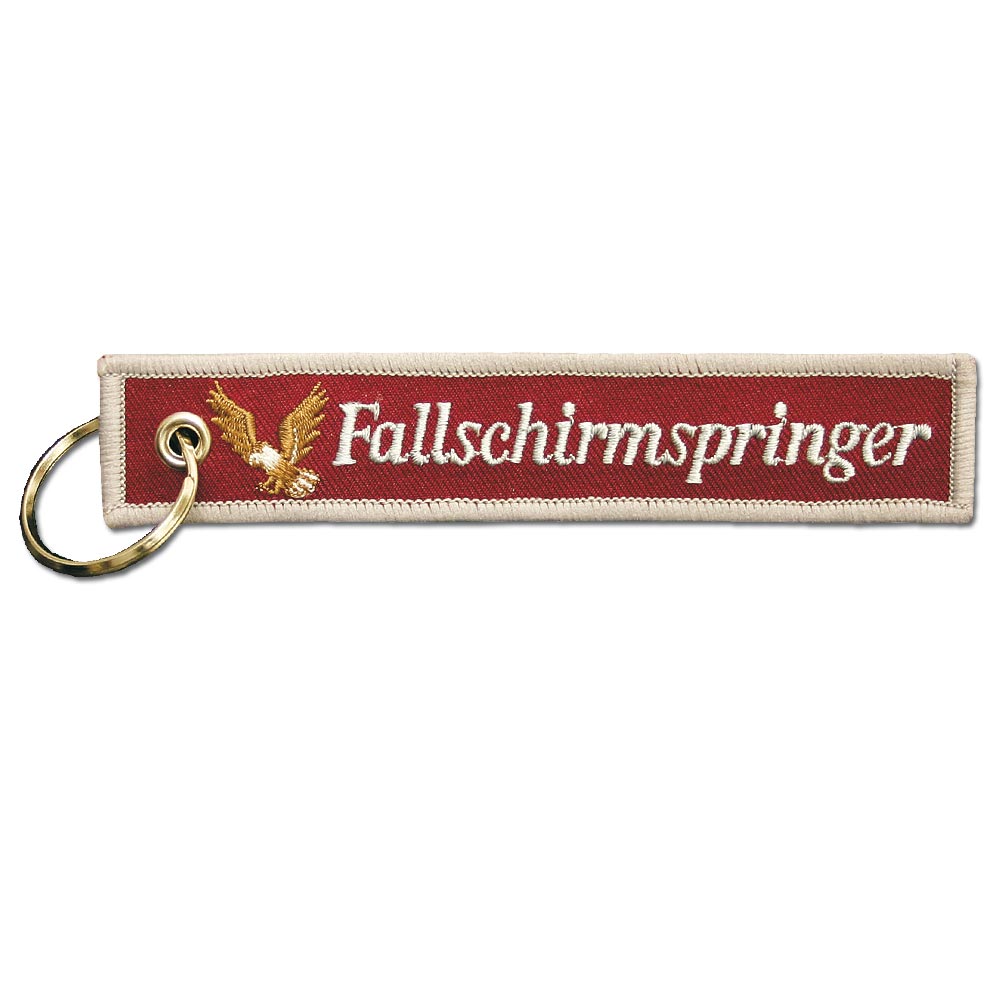 Porte-clefs brodé ASMC Fallschirmspringer