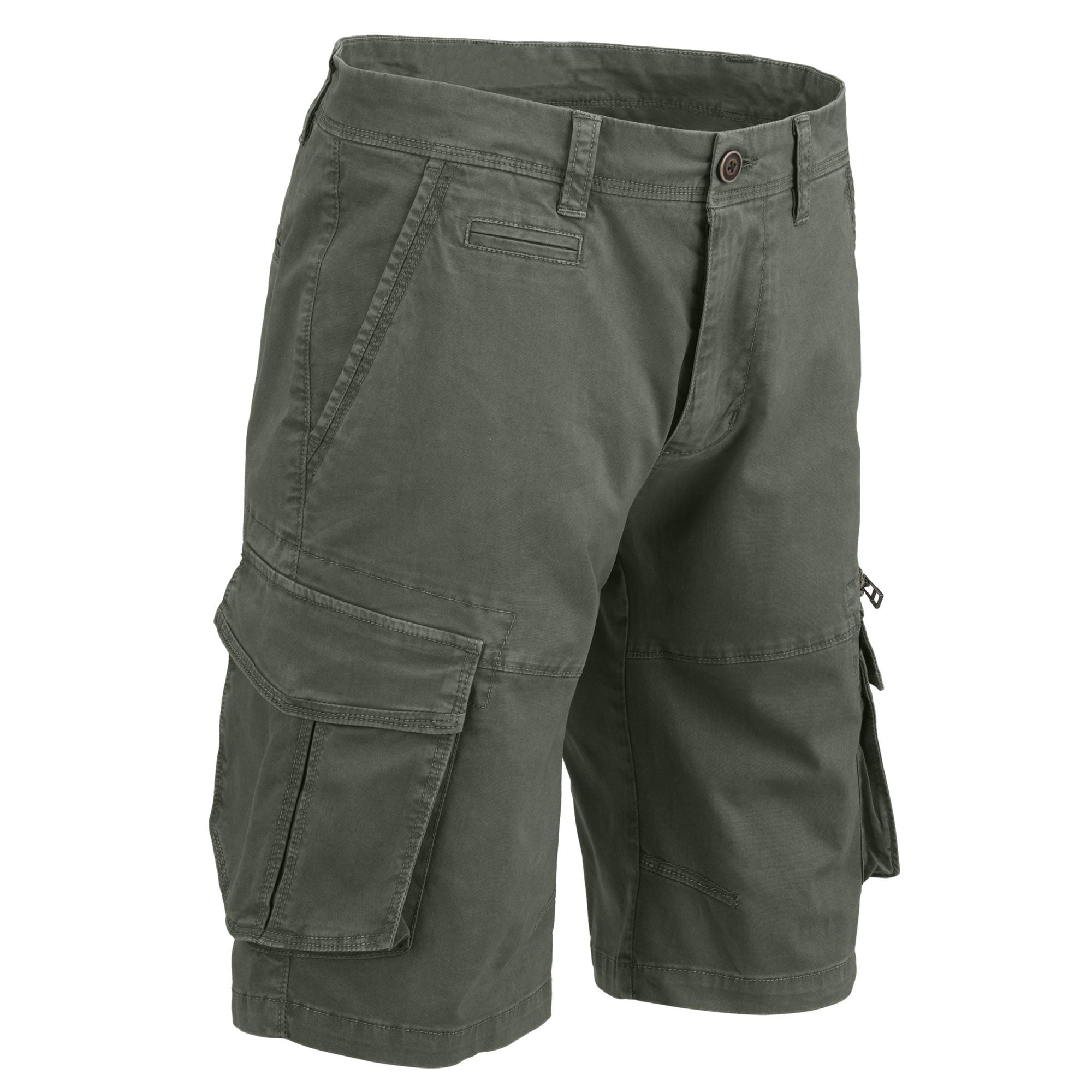Pantalon court cargo Defcon 5, Vert clair - M