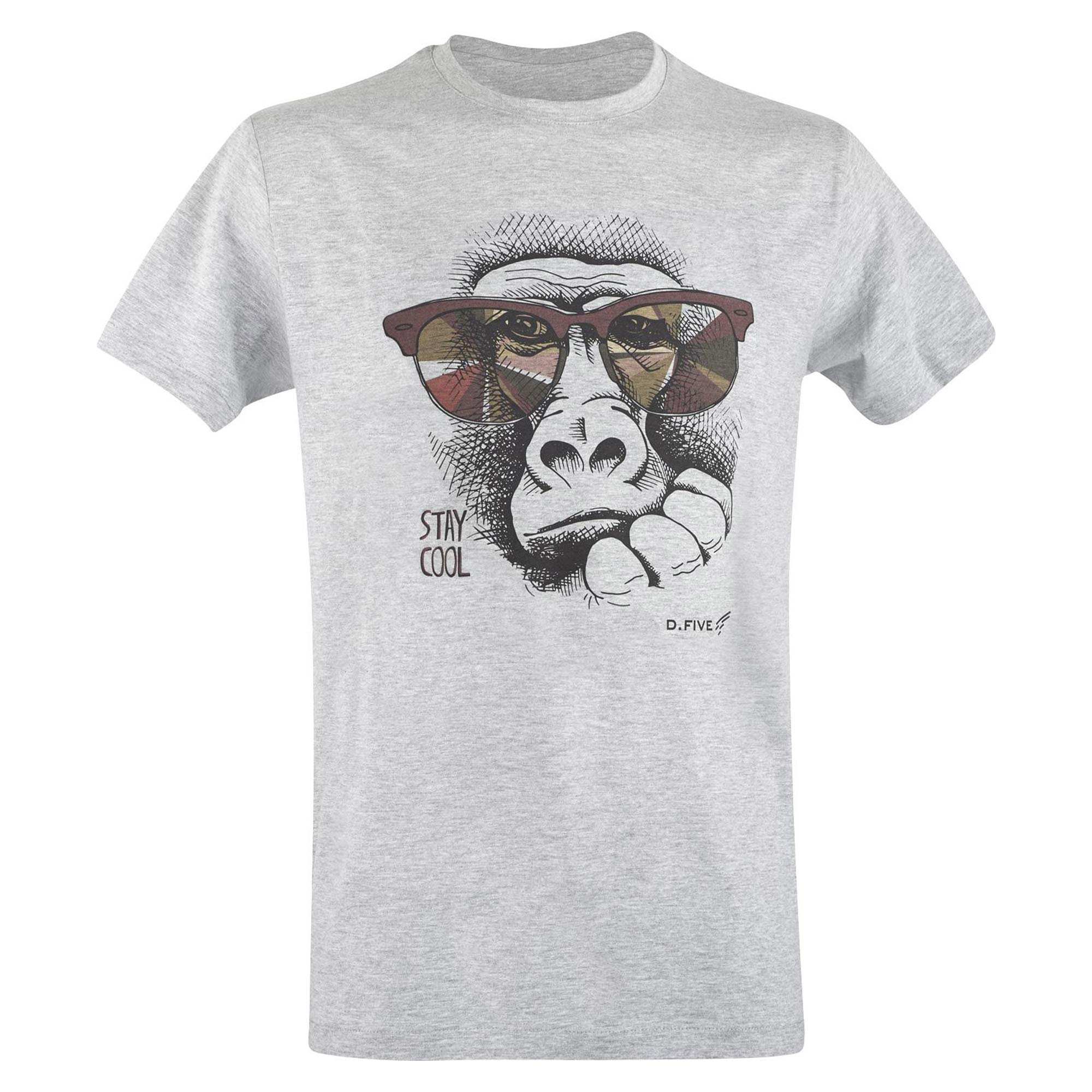 Defcon 5 Glasses T-Shirt - Heather Grey (S)