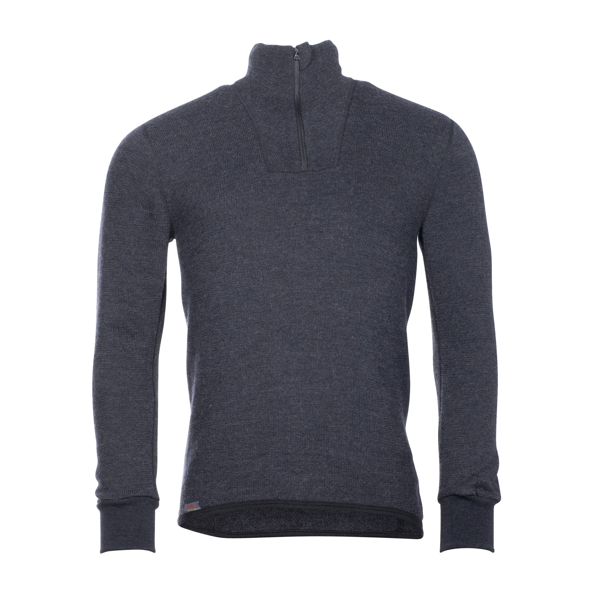 Woolpower 400 Pull Zip Turtleneck Protection - XXL (Anthracite)