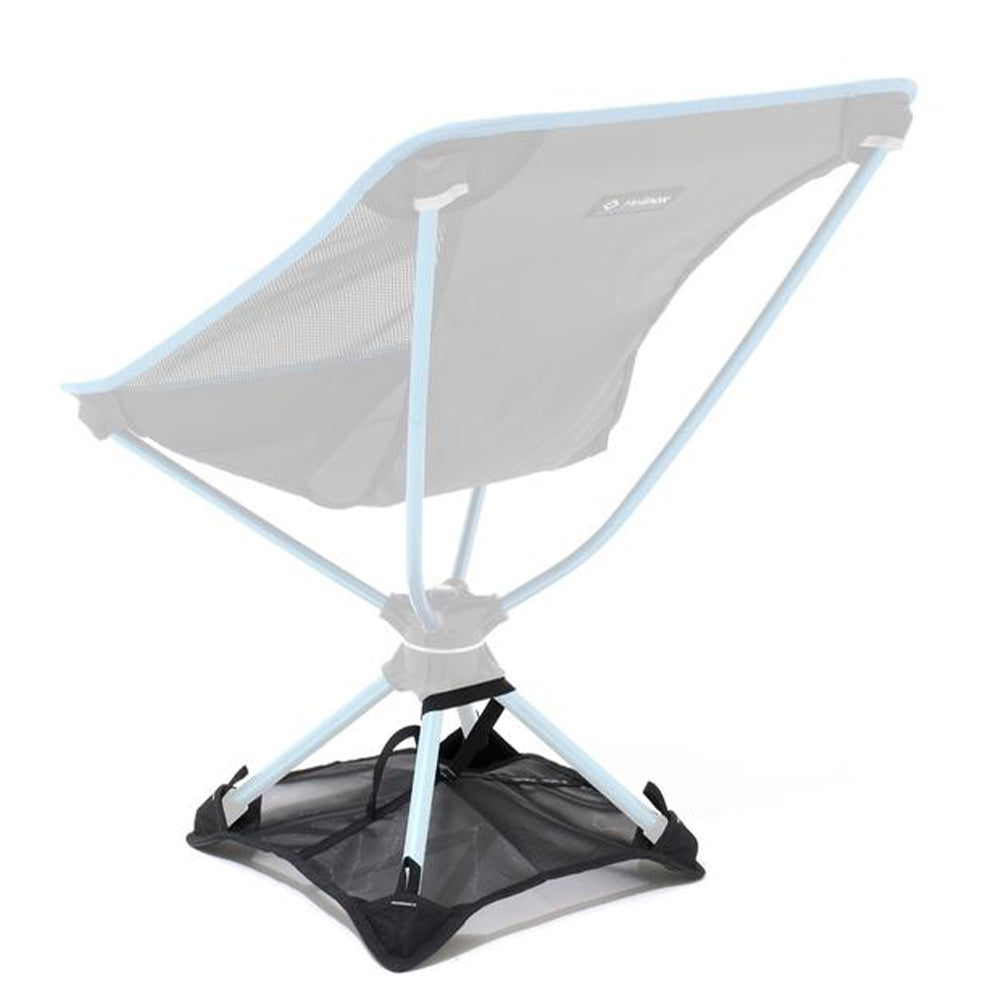 Silla giratoria Helinox con tapete de suelo