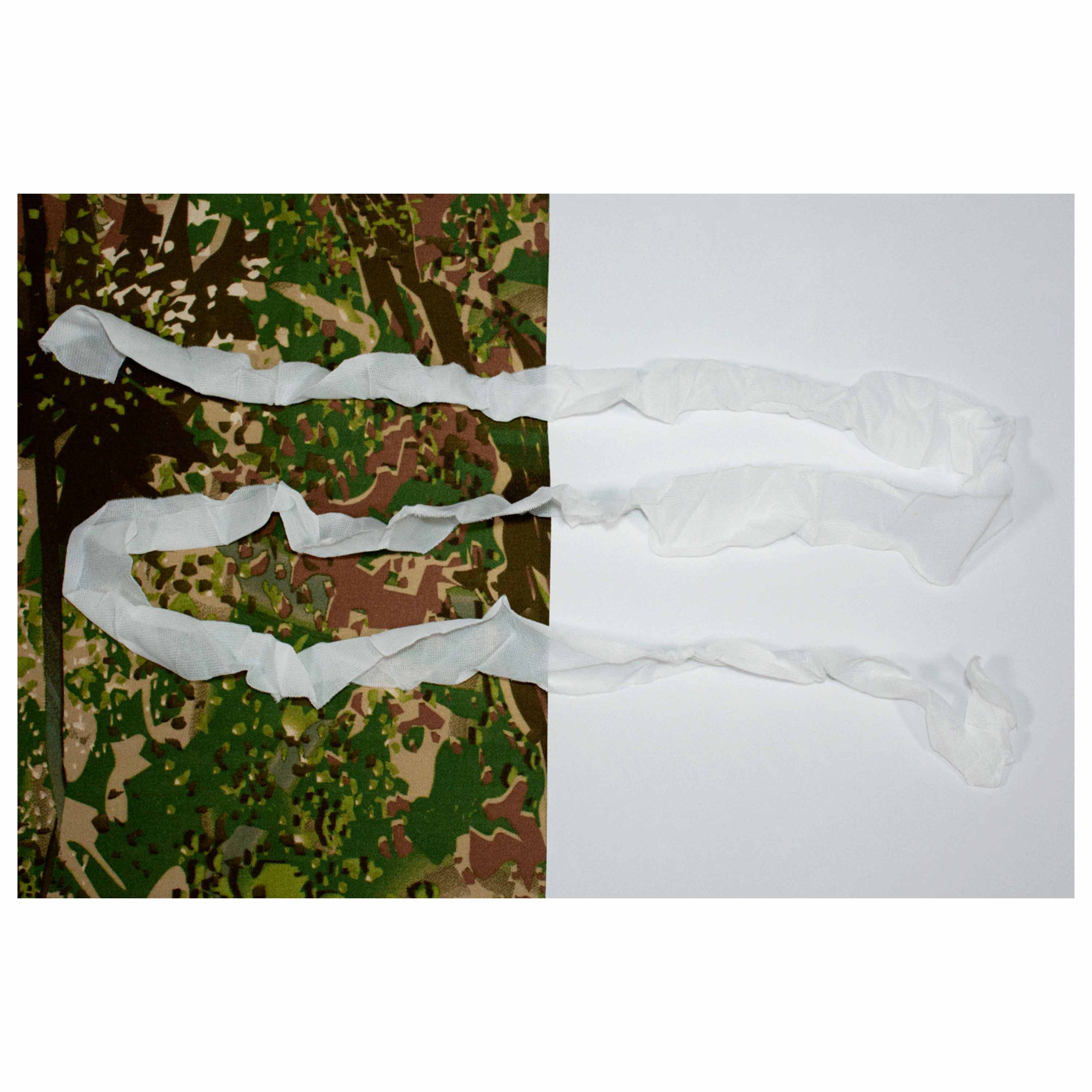 Ghosthood Strip Solid Snow White Camo Bands