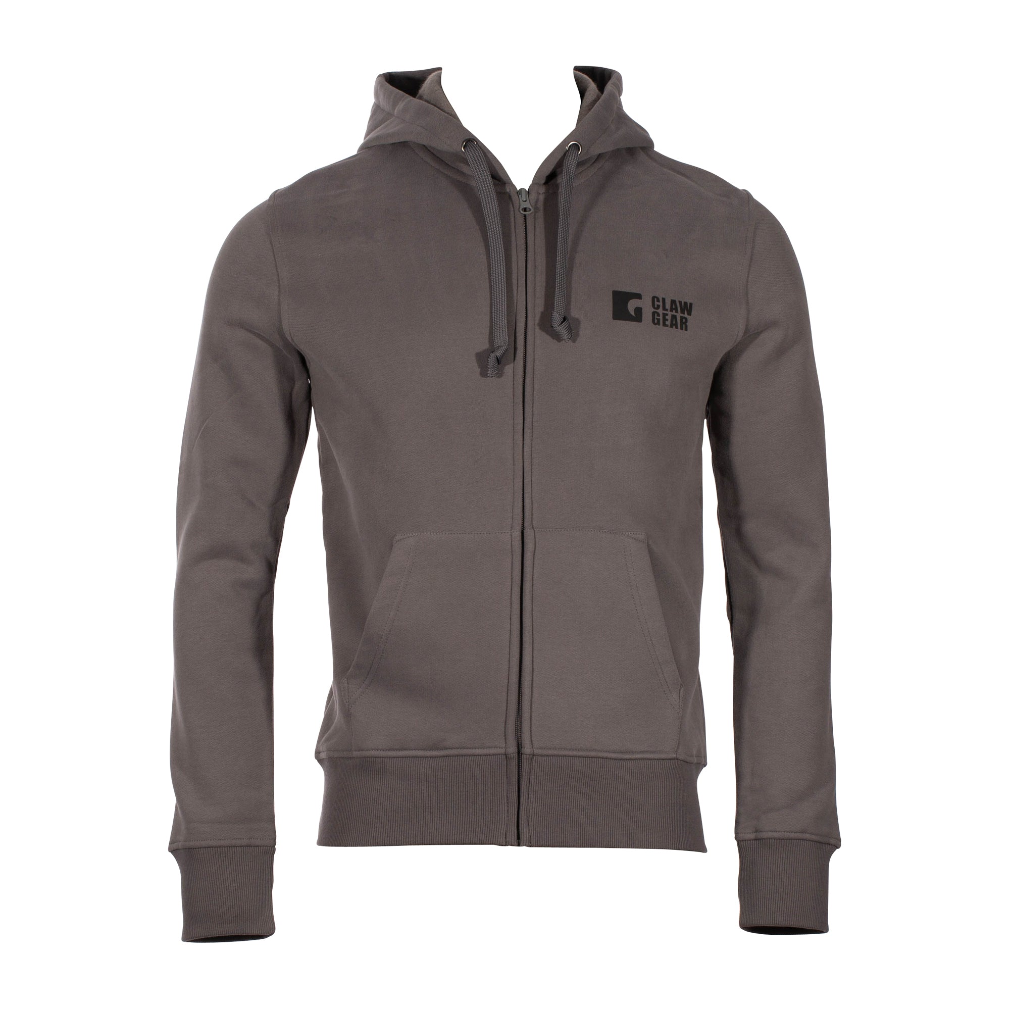 Sudadera con capucha CG Logo Zip - Gris Lobo