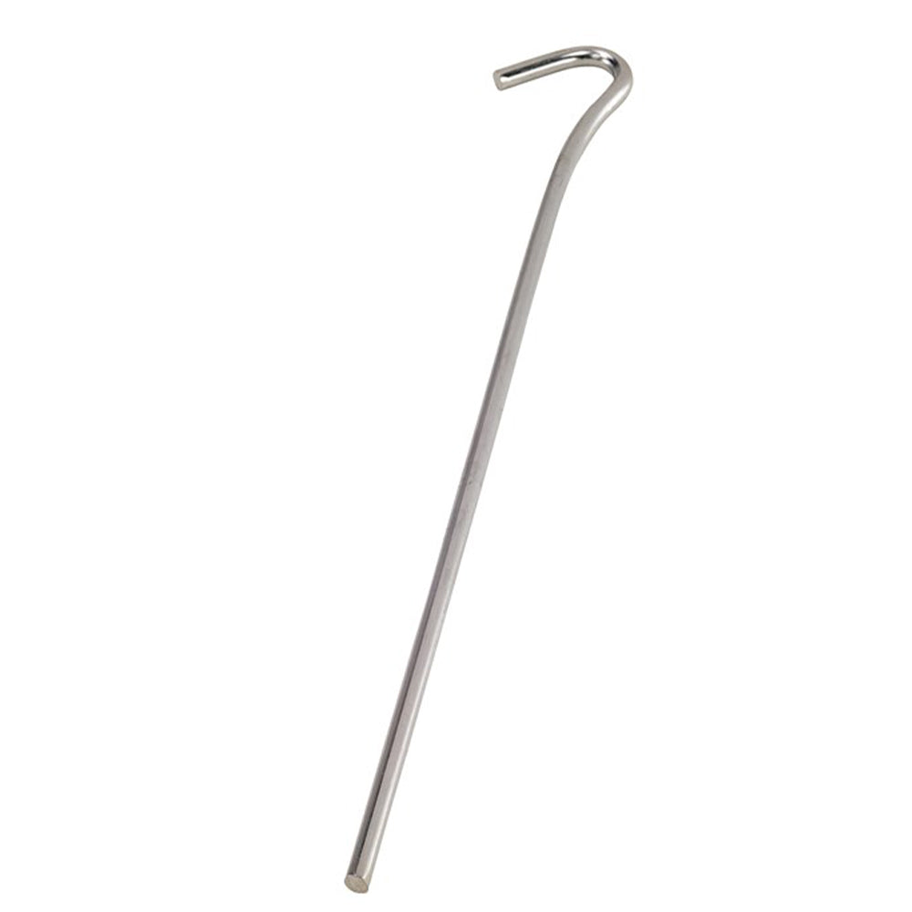 Outwell 18cm Steel Tent Pegs, Silver - Pack of 10