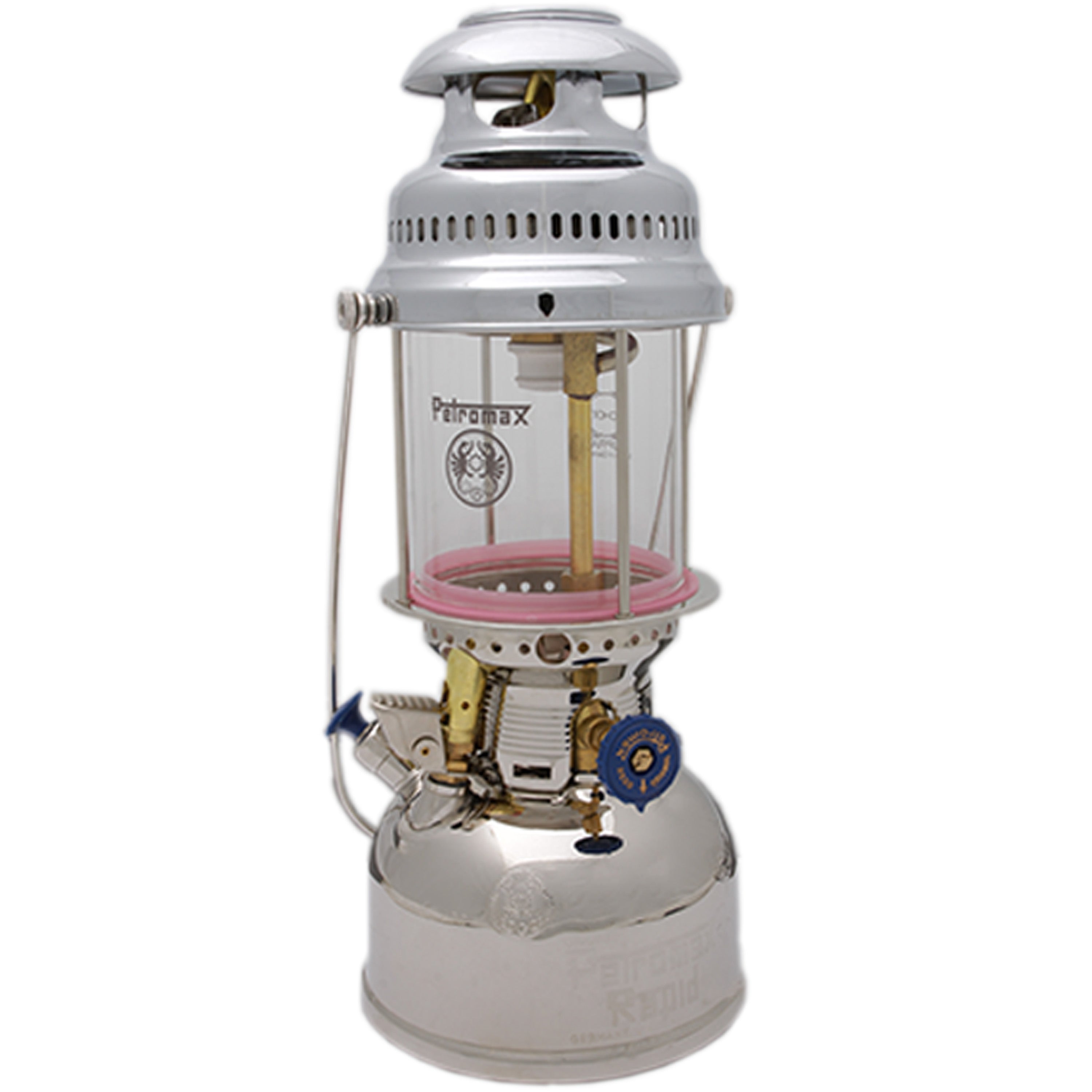 Petromax HK500 Chrome Oil Lamp - Gold