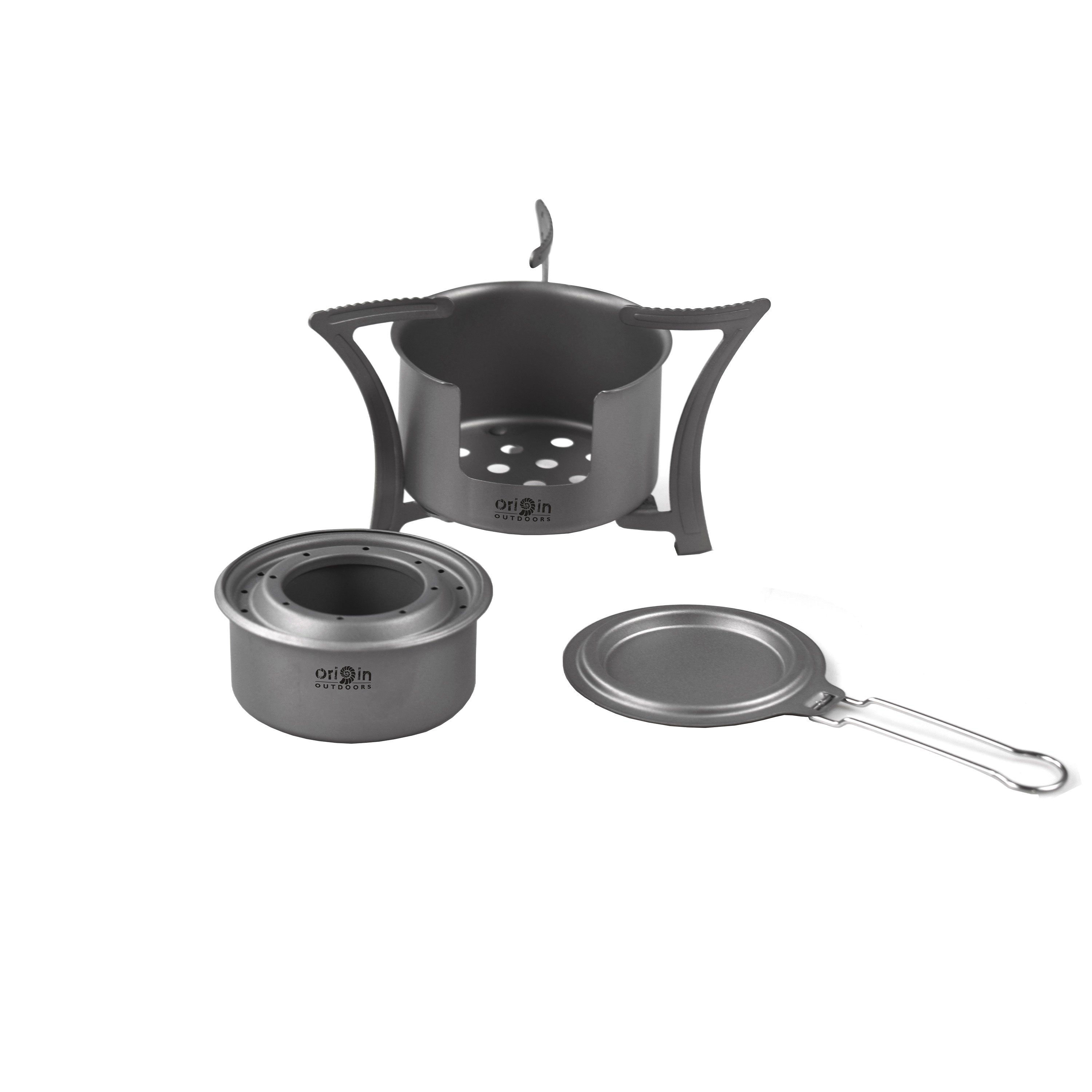 Origin Outdoors Combo Stove - Lightweight Titan