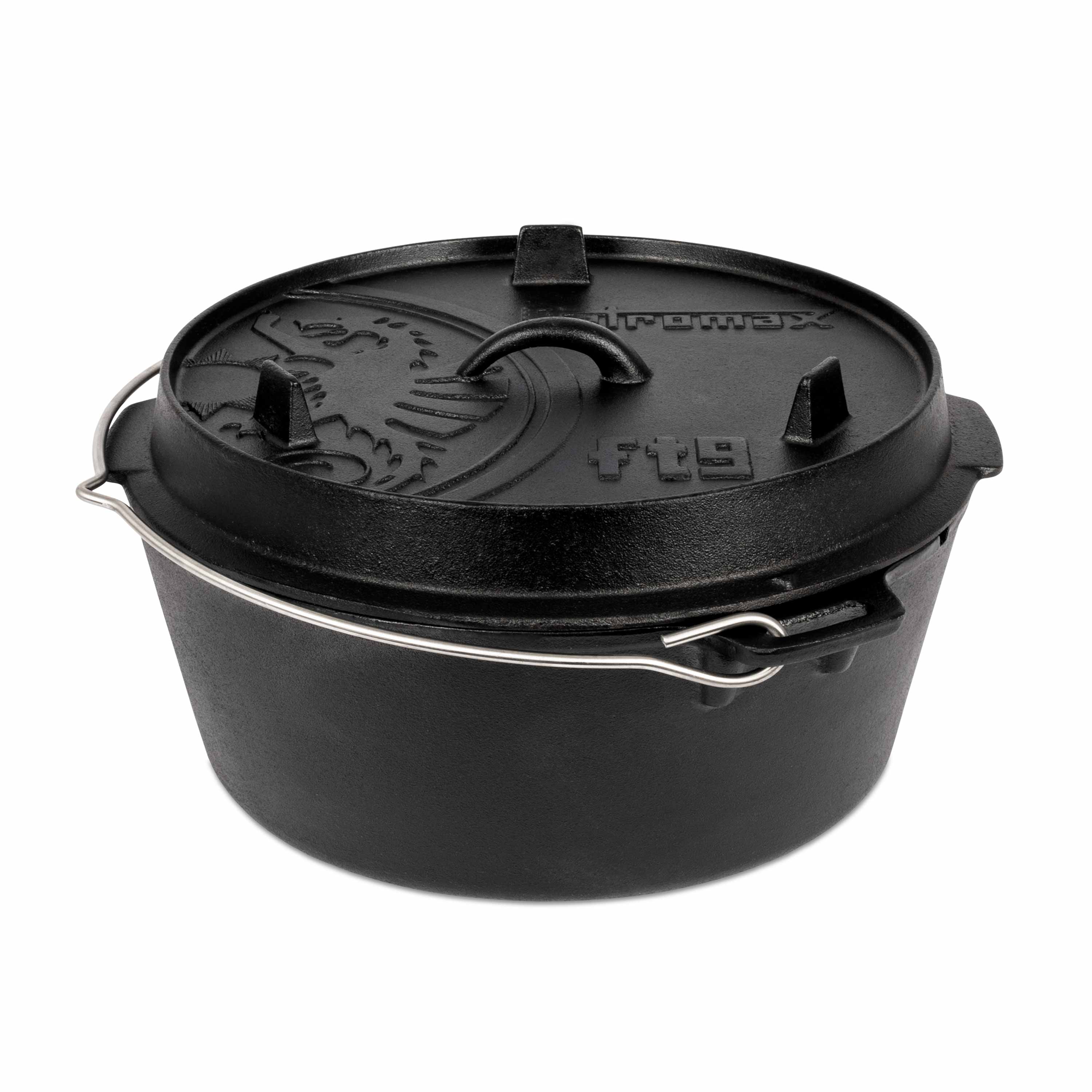 Petromax Cast Iron Dutch Oven ft9 without Feet