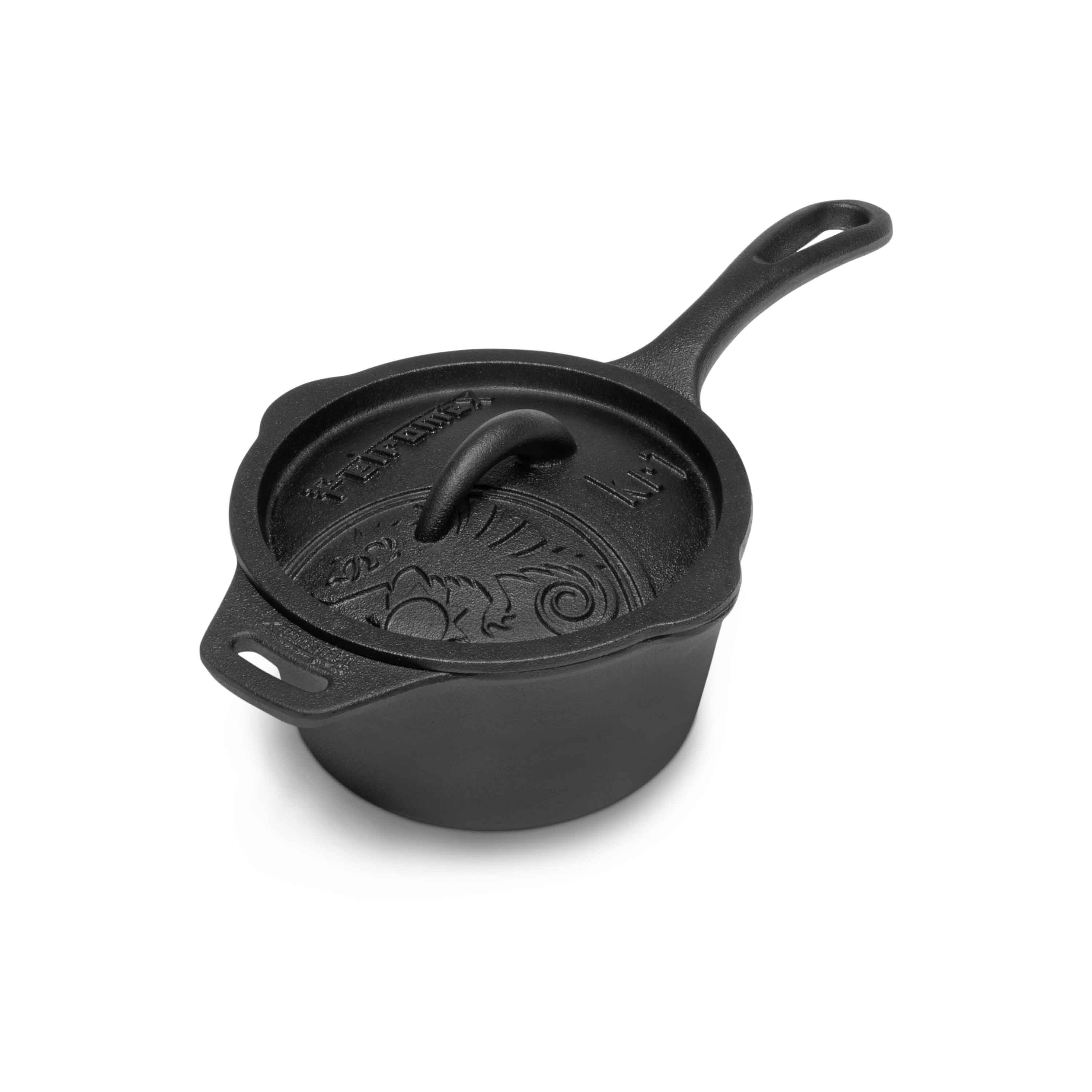 Casserole en fonte avec couvercle Petromax KR1