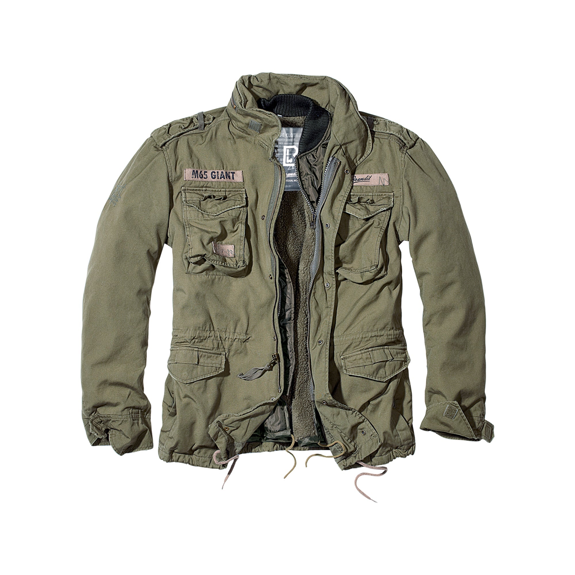 Brandit M-65 Giant Vest - Swedish Camo / M