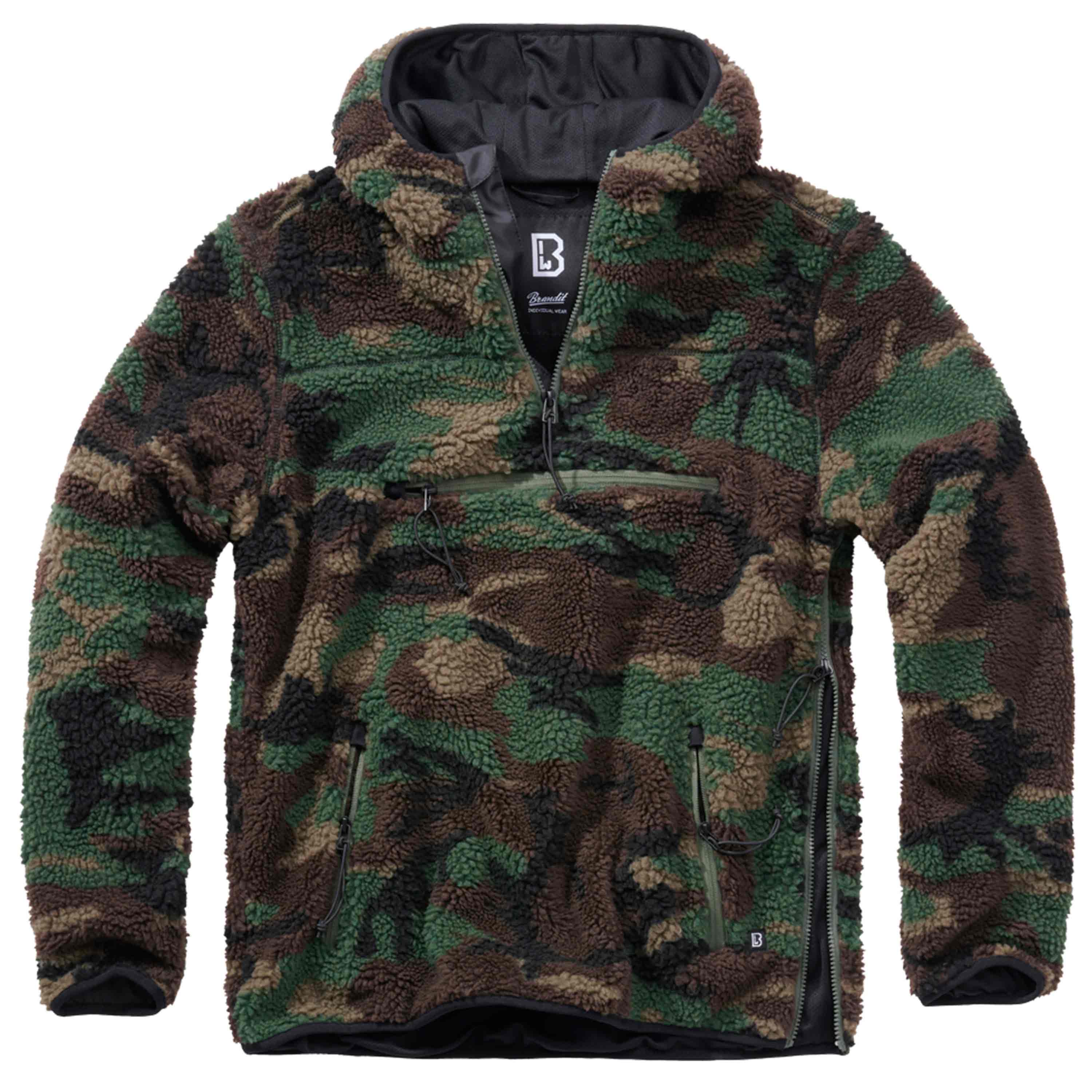 Brandit 6XL Worker Teddyfleece Pullover