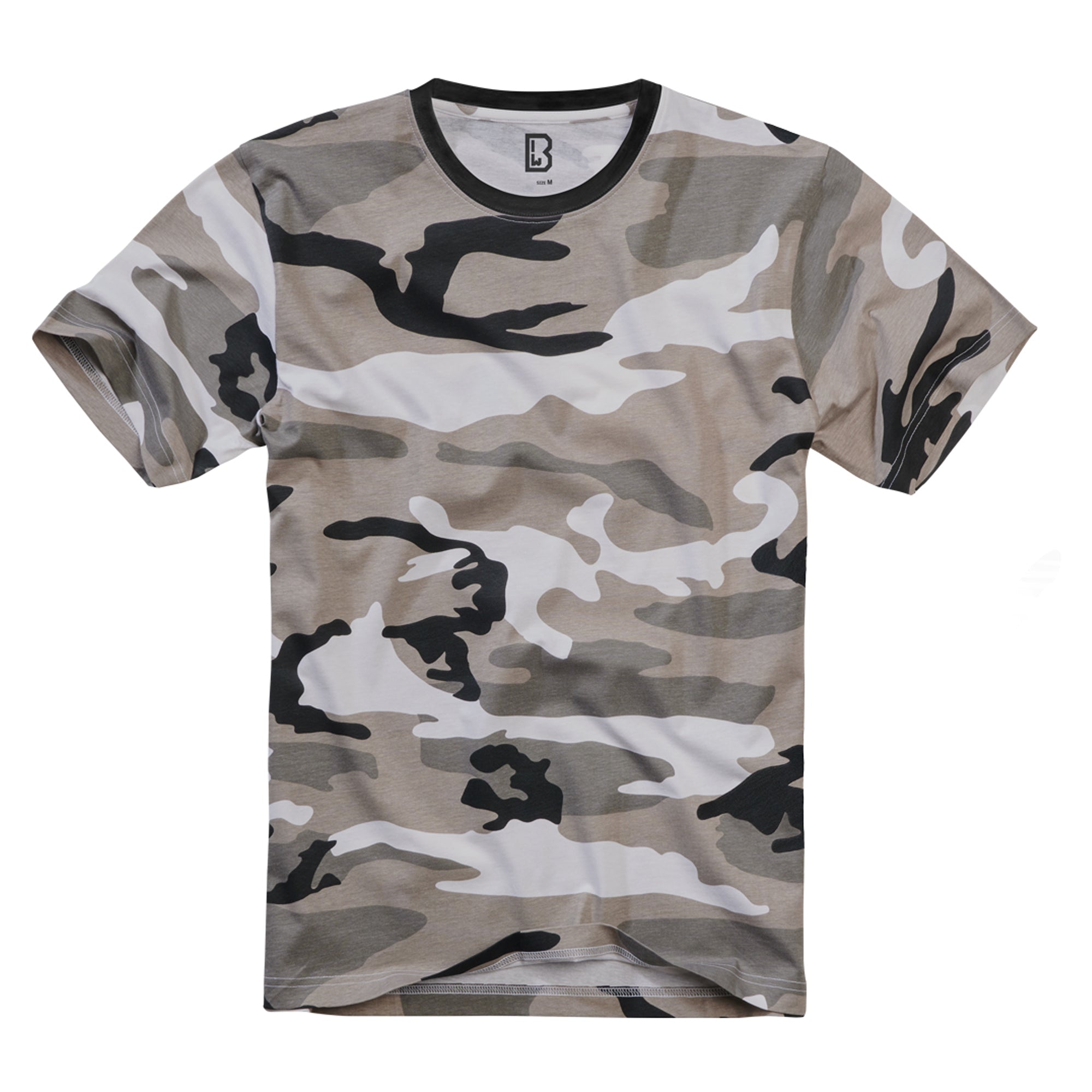 T-shirt désert à 3 couleurs de Brandit - Marine / L