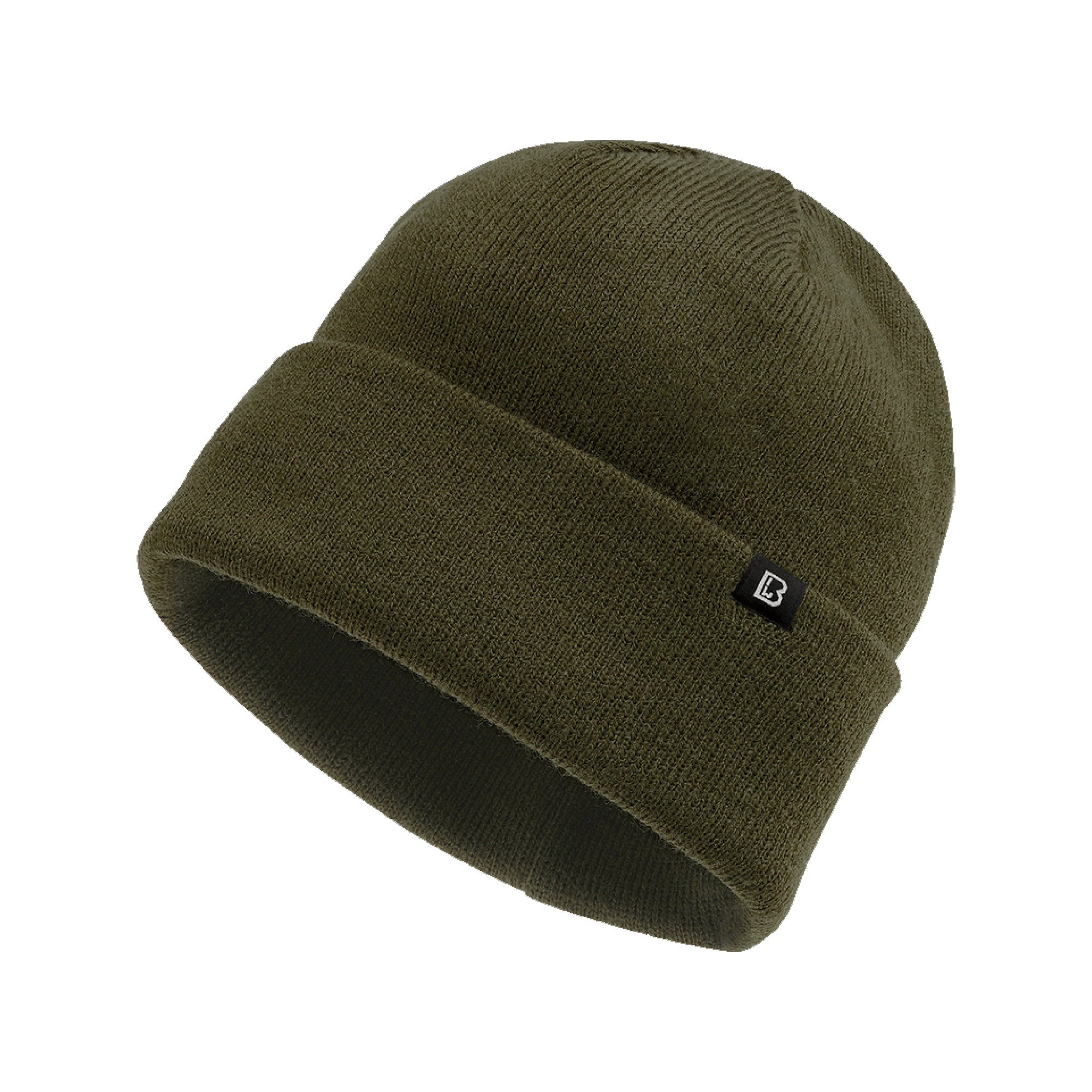Brandit Bonnet Watch Cap - Olive (Size: One Size, Color: Olive, Material: 100% Polyacrylate)