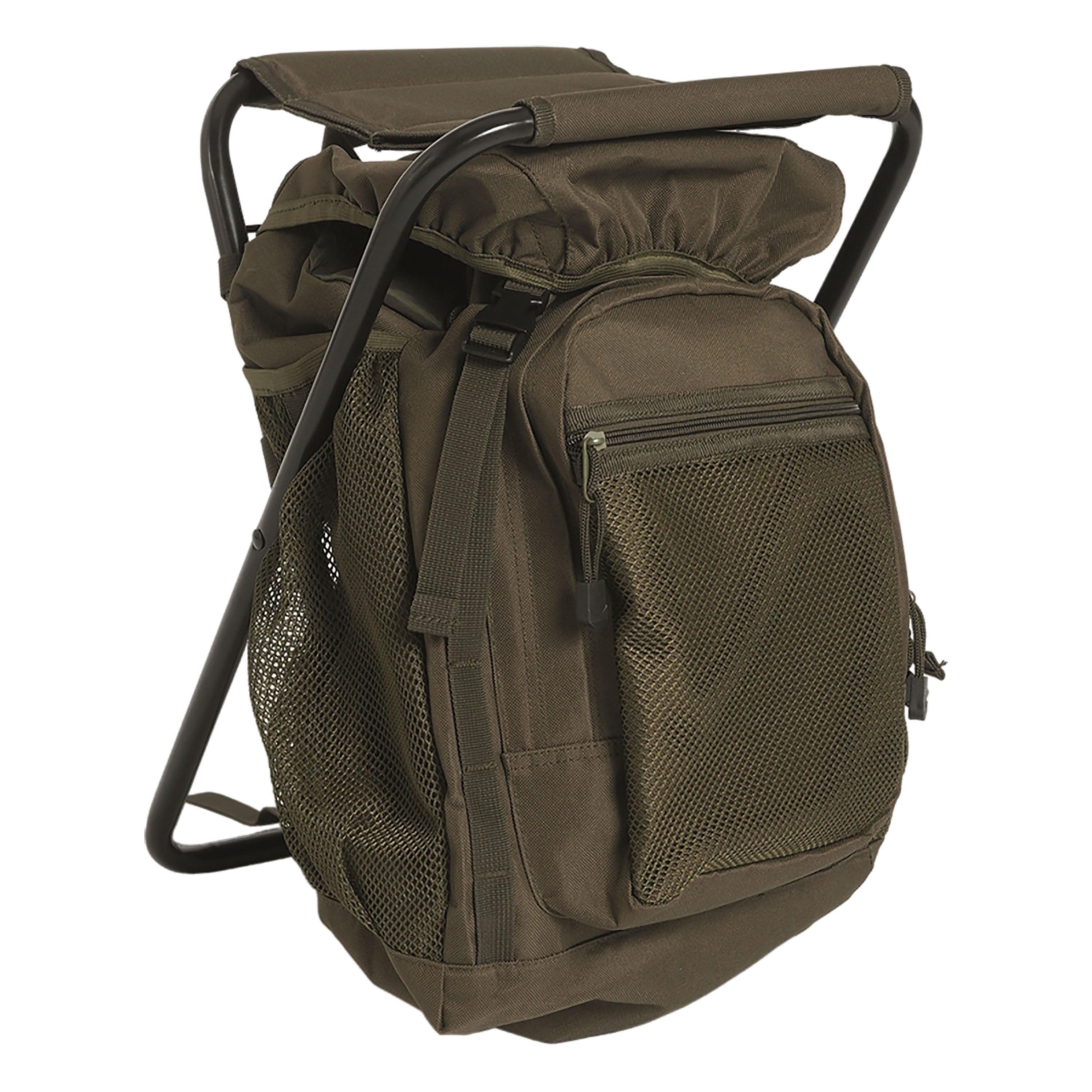 Mochila con asiento Mil-Tec - Negro
