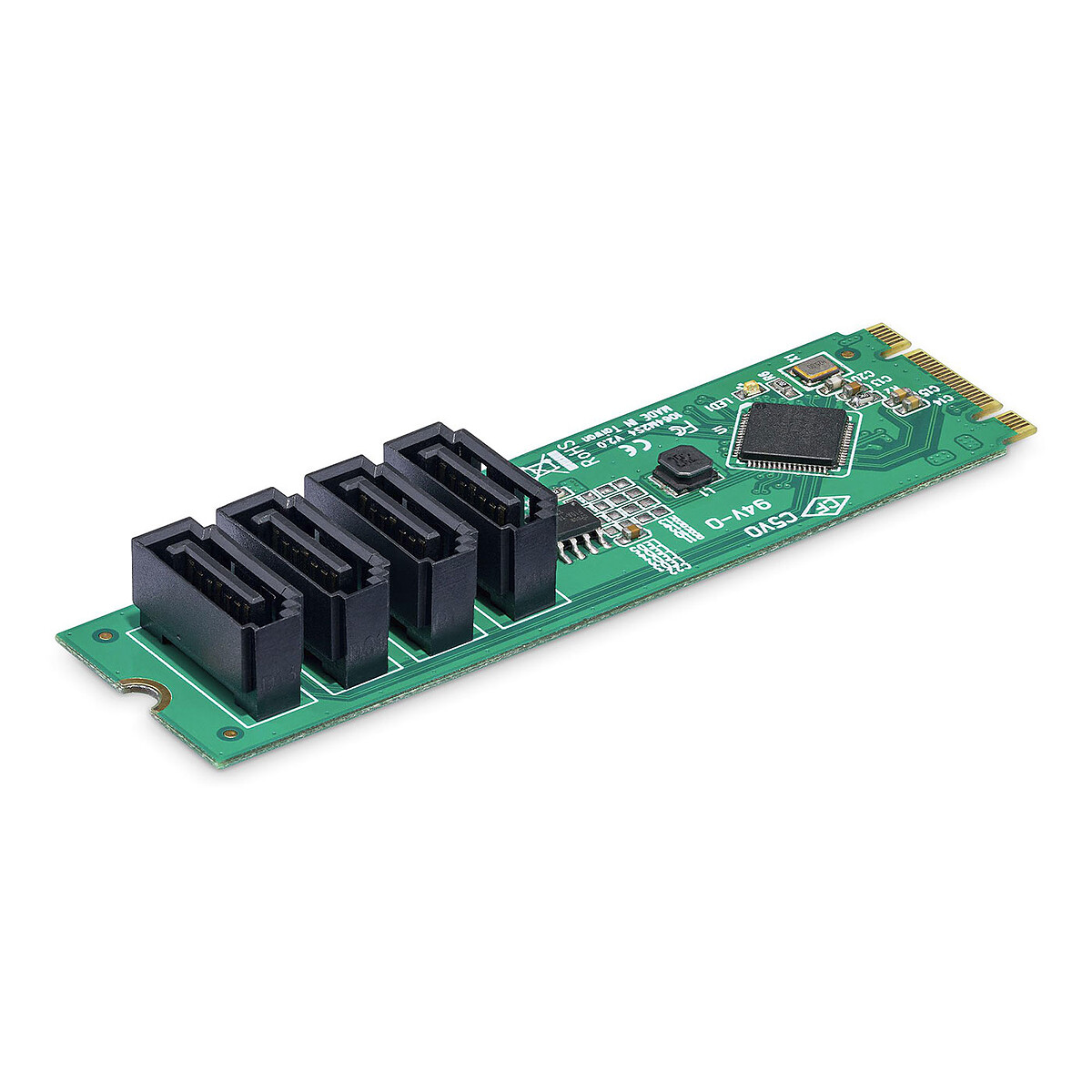 StarTech.com Carte d'extension M.2 PCIe 3.0 vers HDD/SSD SATA
