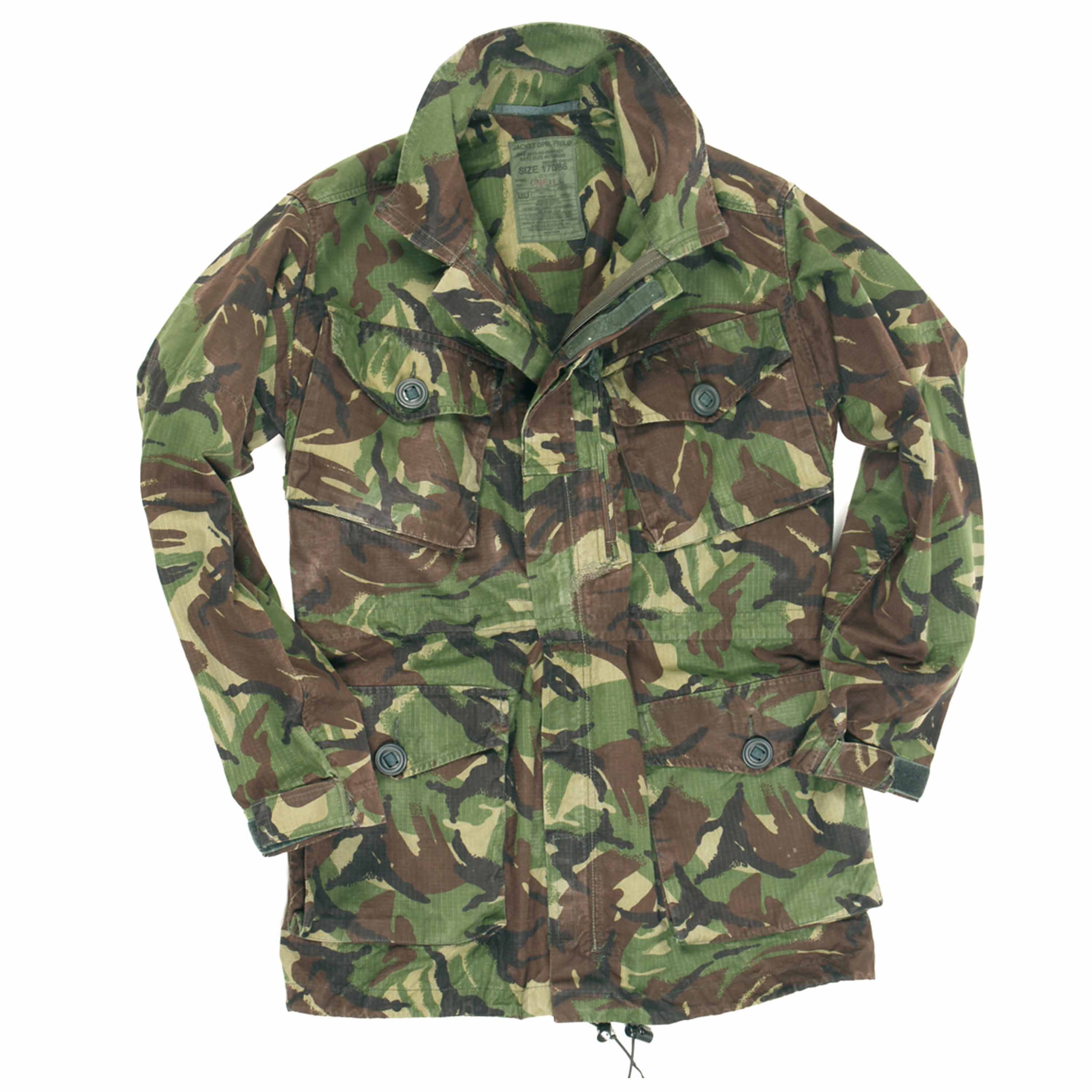 Veste maillée RipStop britannique - Taille 180/96 (motif camouflage DPM)