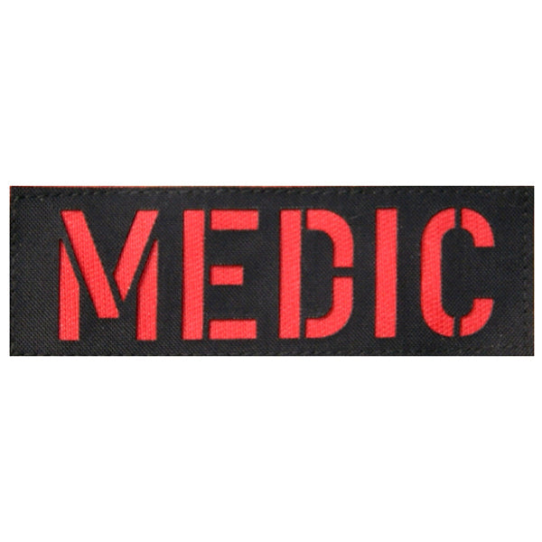 Parche Médico Zentauron - Negro Rojo