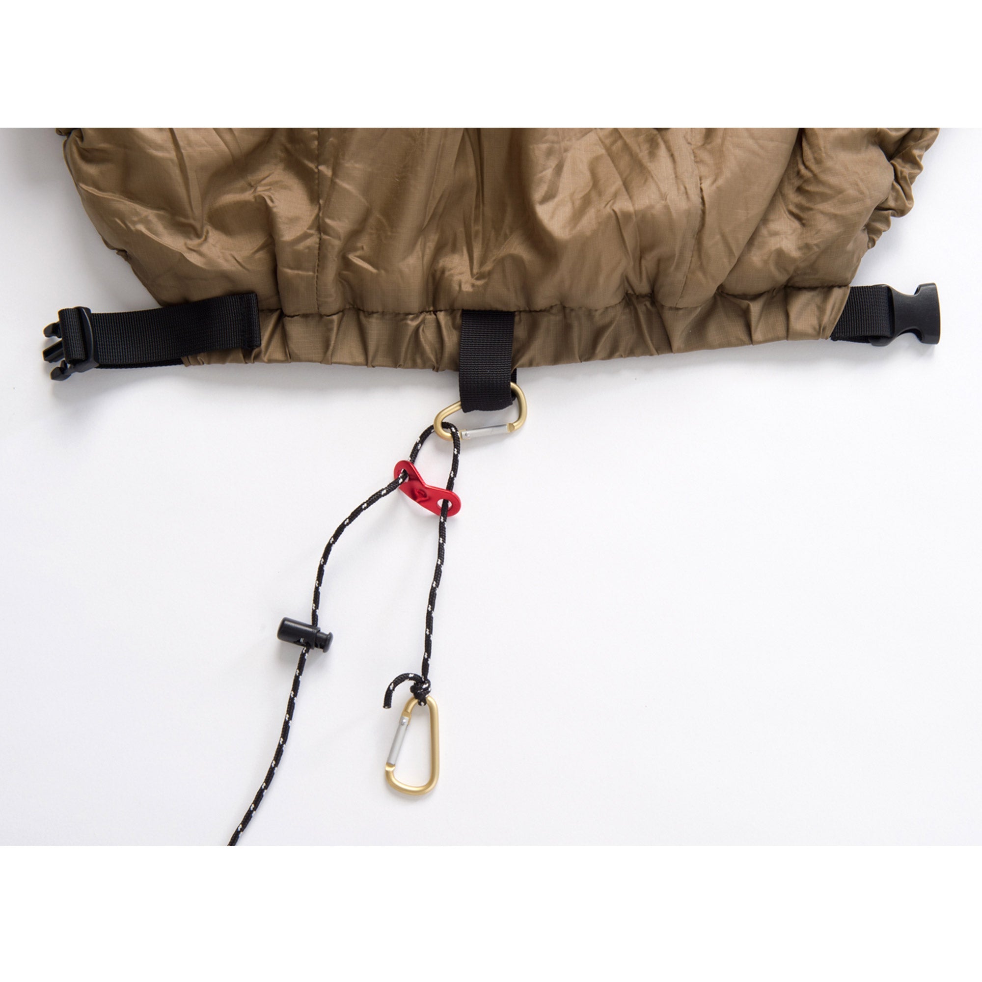 Poncho 2 en 1 Underquilt Amazonas, Marron