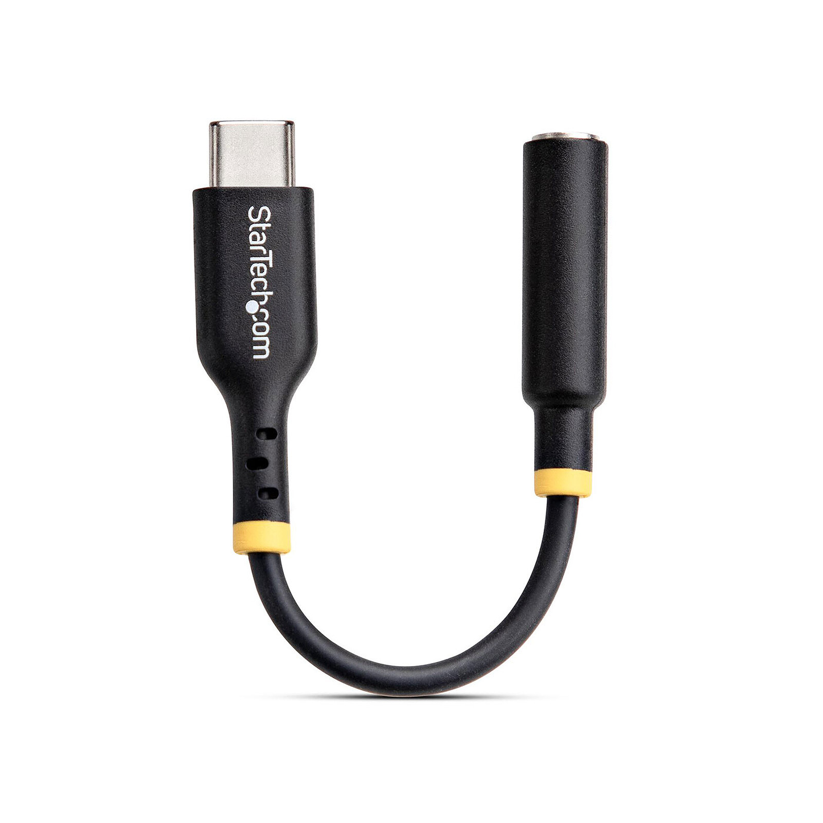 StarTech.com USB-C to 3.5 mm jack (M/F) adapter - 0.14 m - Black 