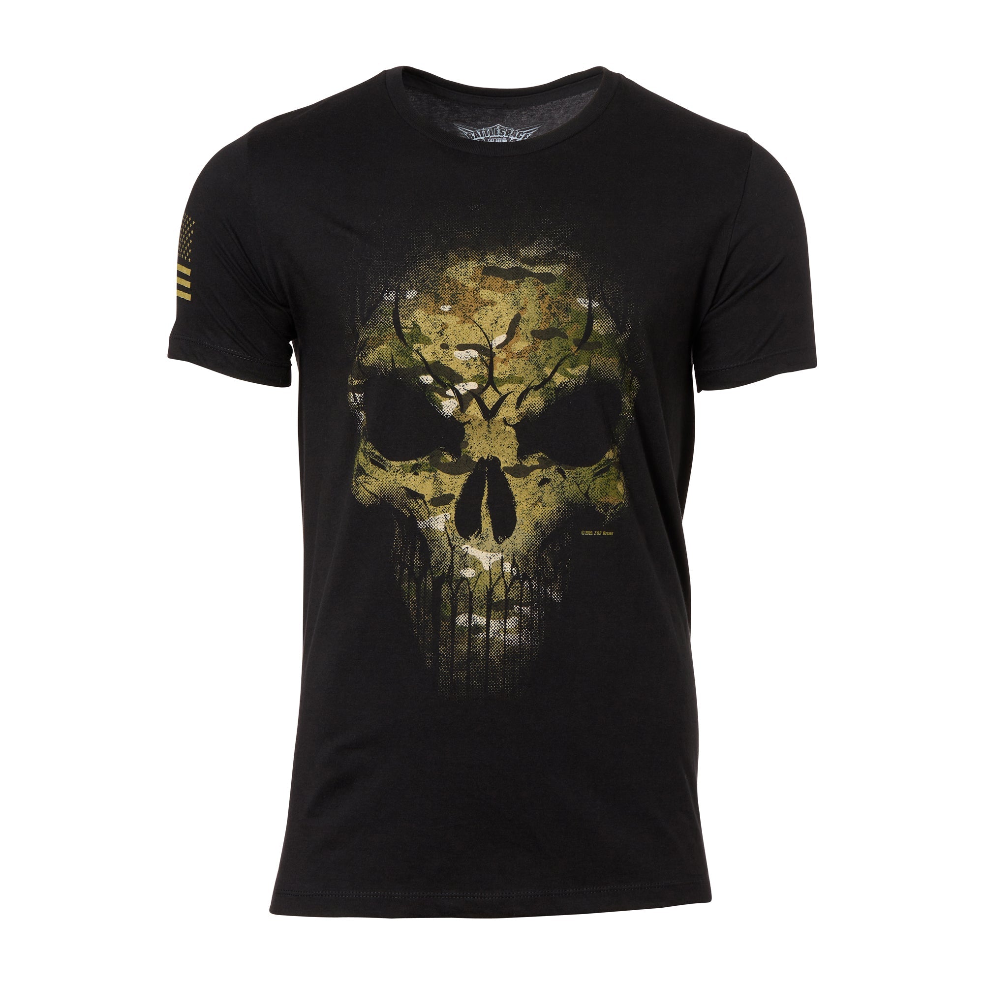 7.62 Design Multicam Camo Skull T-Shirt - S