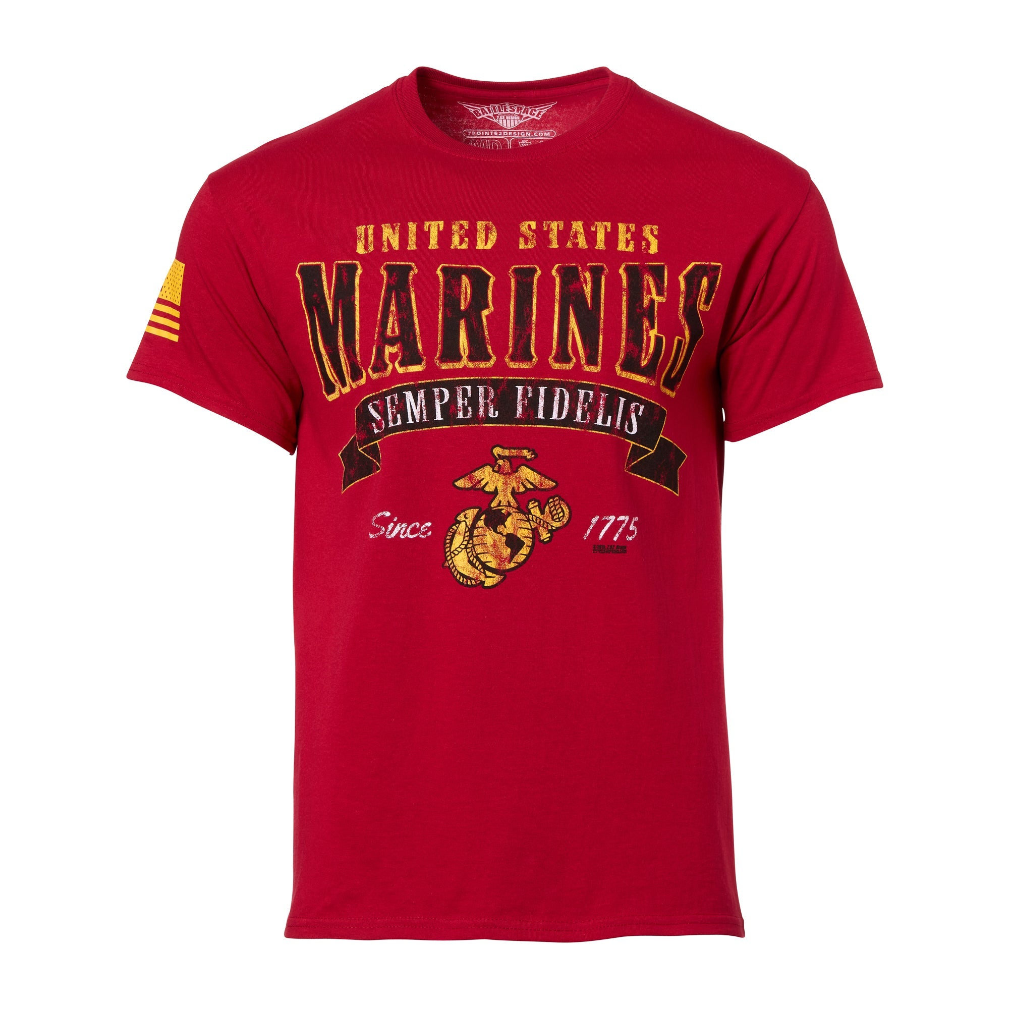 USMC Arched Semper Fi T-Shirt - XXL