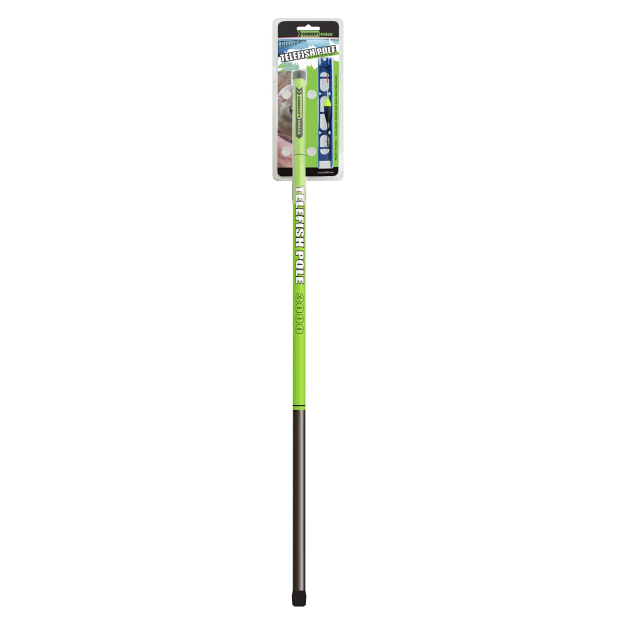 Jenzi Green Concept Ready to Fish Combo Rod