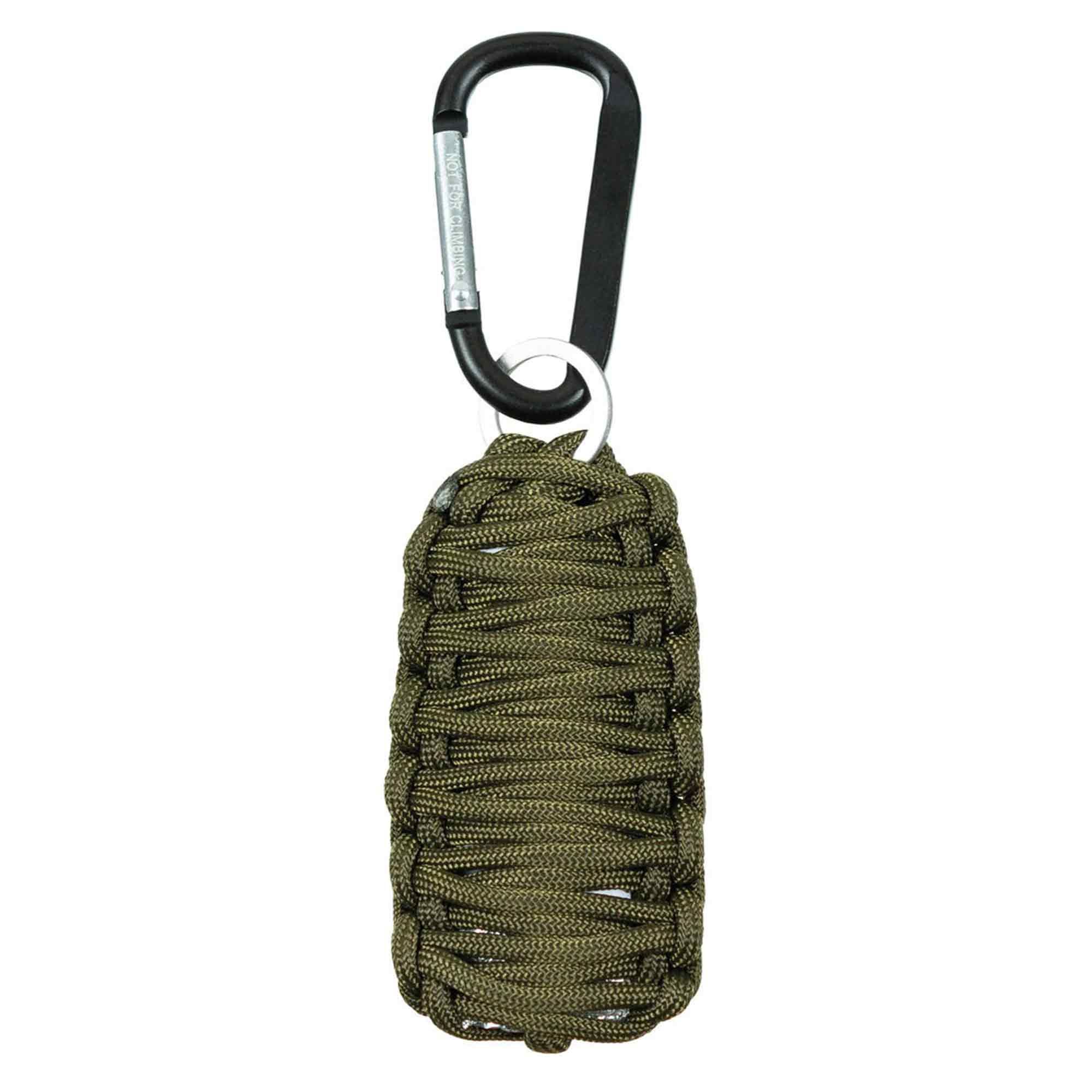Kit de survie corde de parachute MFH - Noir