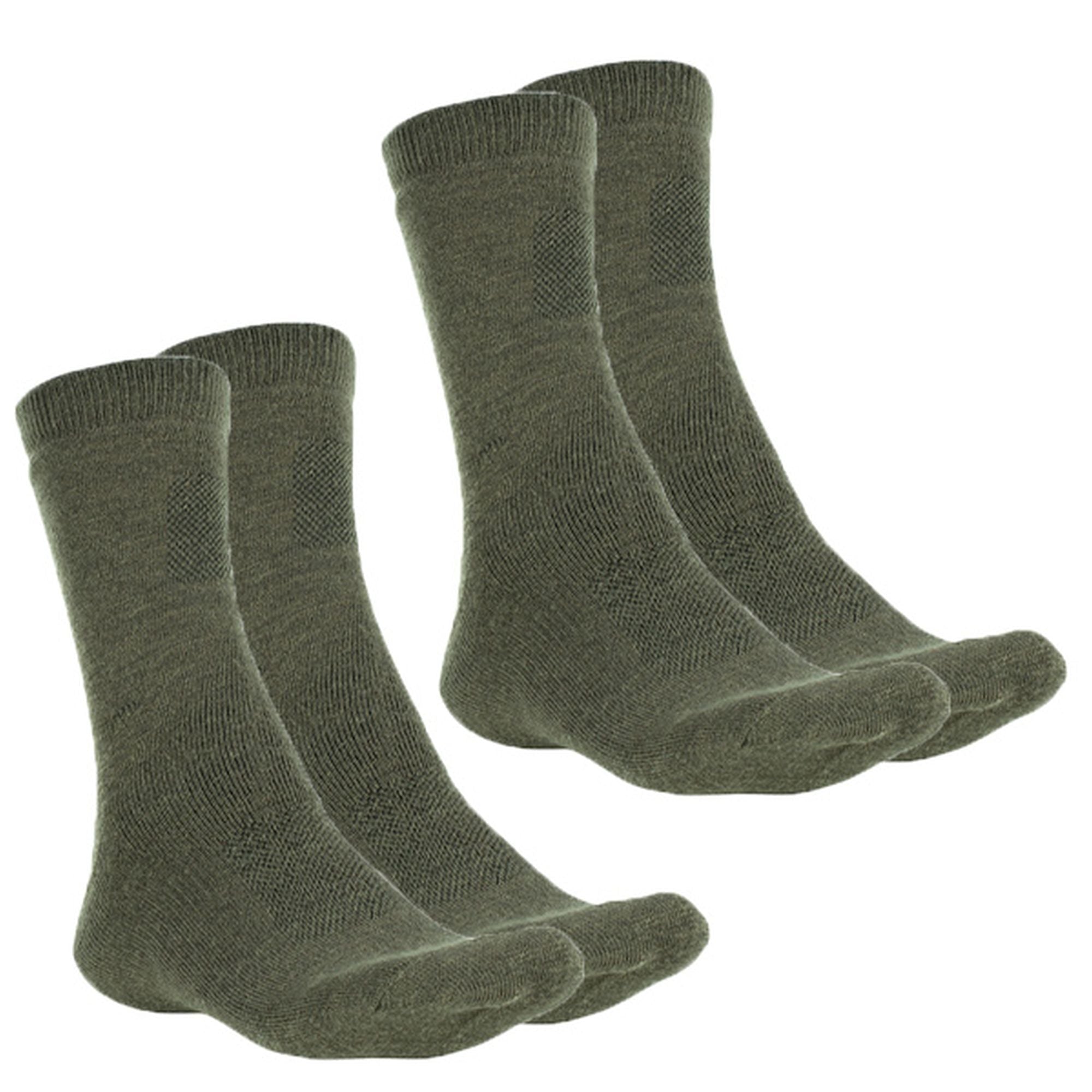 Mil-Tec Merino Socks - Black/Size 5 (2 Pair)