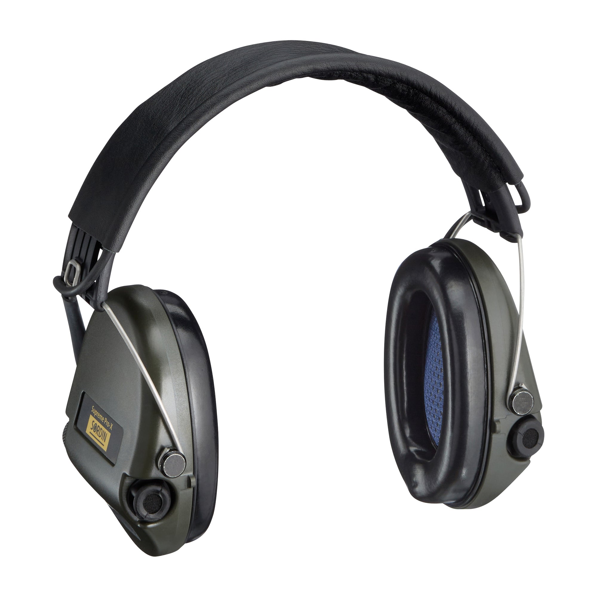 Sordin Supreme Pro-X Leather Noise Cancelling Headset - Black