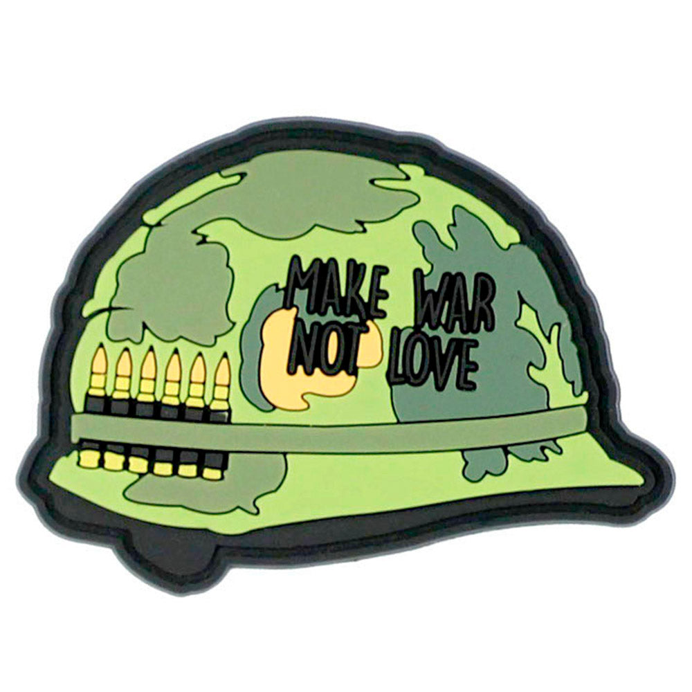 101 INC Make War Not Love 3D PVC Patch