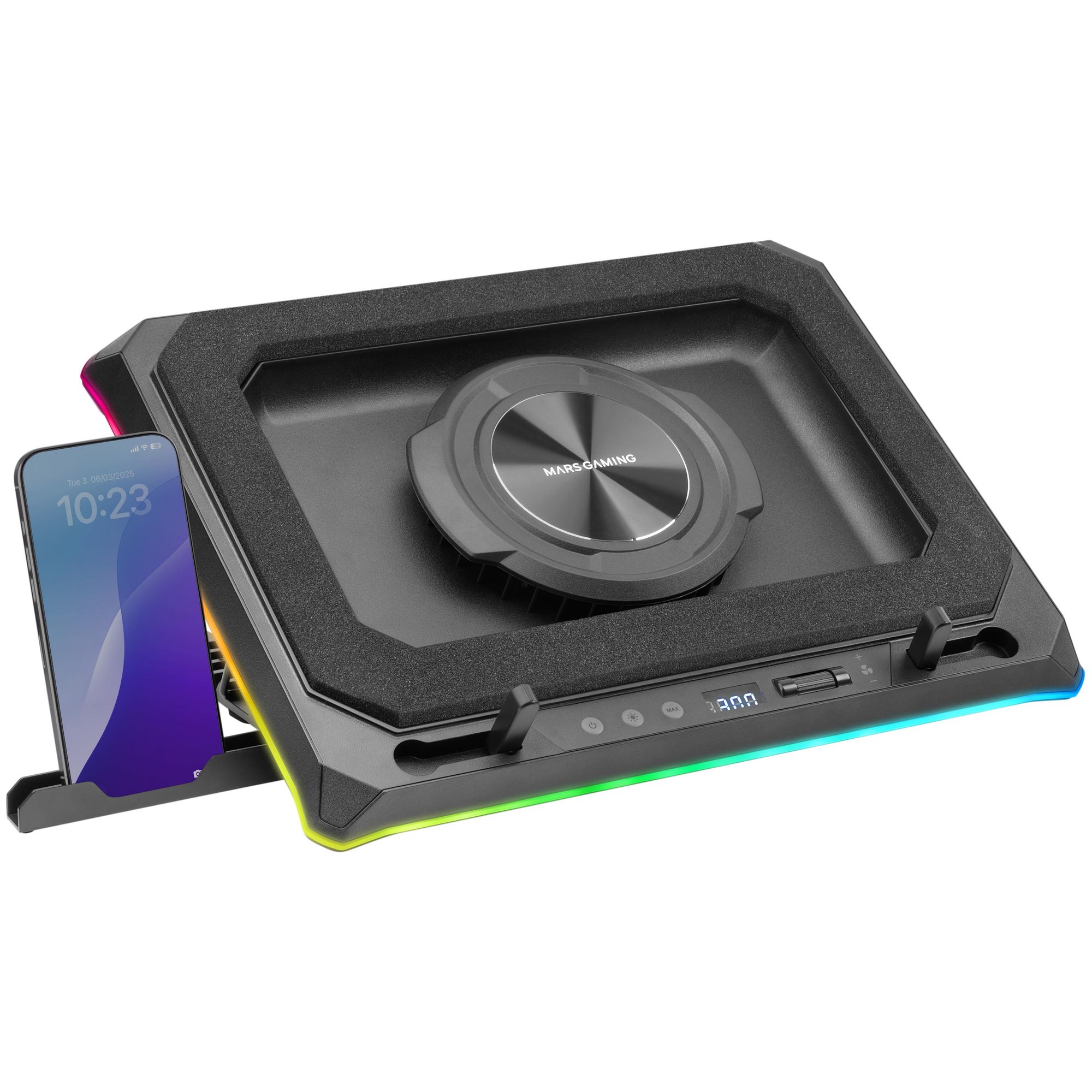 Mars Gaming MNBC-ULTRA 18" Laptop Cooling System, Black