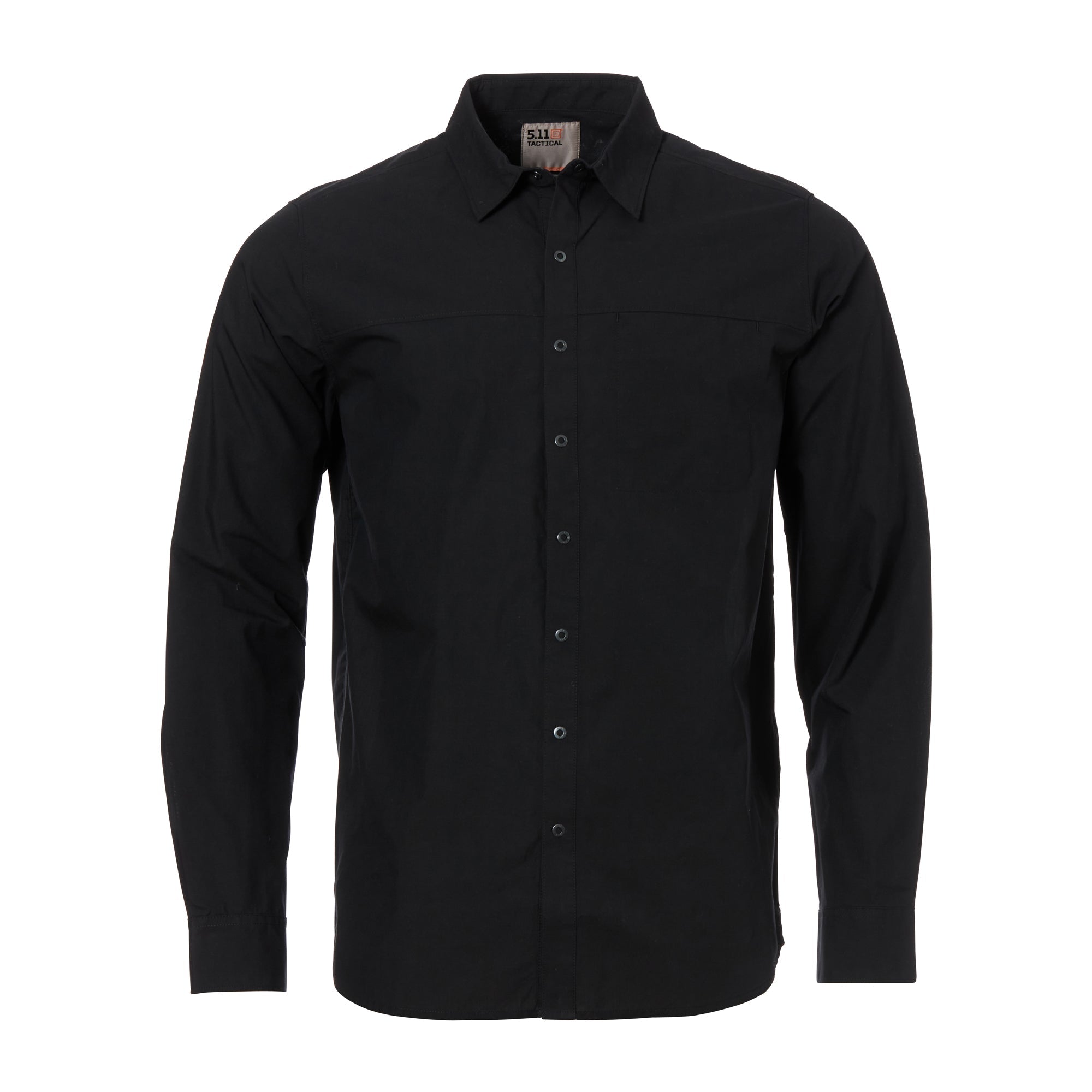 5.11 Tactical Igor Solid Long Sleeve Shirt - Black / XXL