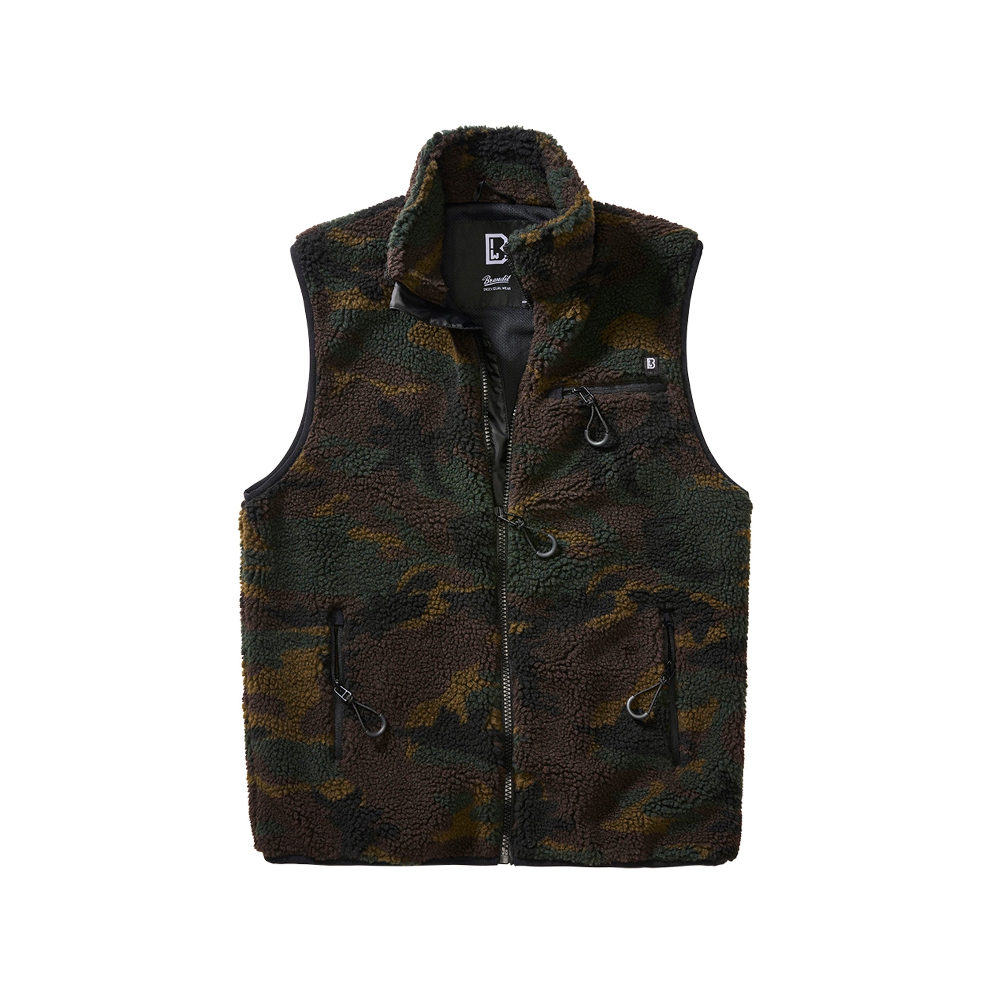 Brandit Men's Fleece Vest - Olive/S