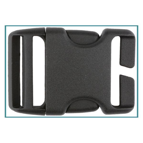 Highlander Quick Release Buckle 38mm - Black