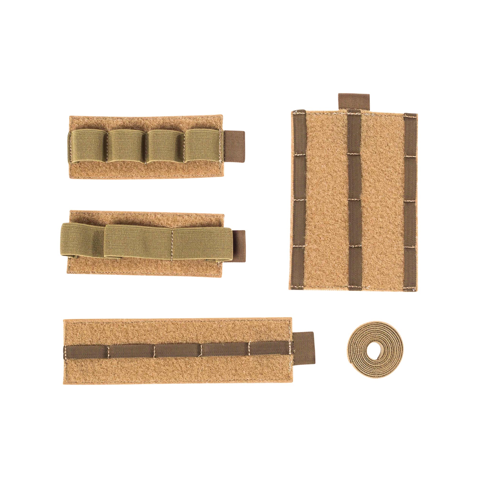 Lindnerhof LT128 4-Piece Adapter Set with Velcro - Coyote