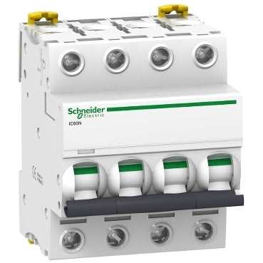 Schneider Electric Acti9 i60n MCBs 4 Pole