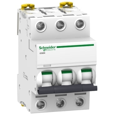 Schneider Electric Acti 9 I60n MCB, 3 Pole