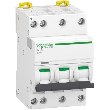 Schneider Electric Acti 9 Disconnector - A9P52716 (Size: 3U, Current: 16A, Neutral Co-Switching)