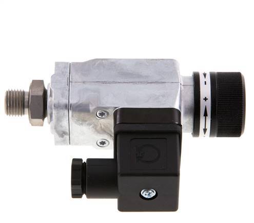 Barcontrol SPDT Pressure Switch 20-250 bar, Zinc Cast, G1/4'' Thread, 250VAC, DIN-A Connector