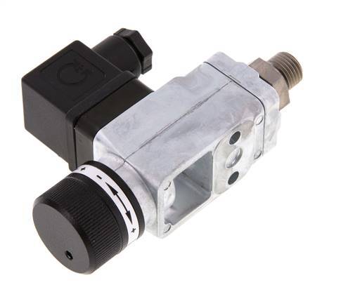 Barcontrol SPDT Pressure Switch 20-250 bar, Zinc Cast, G1/4'' Thread, 250VAC, DIN-A Connector