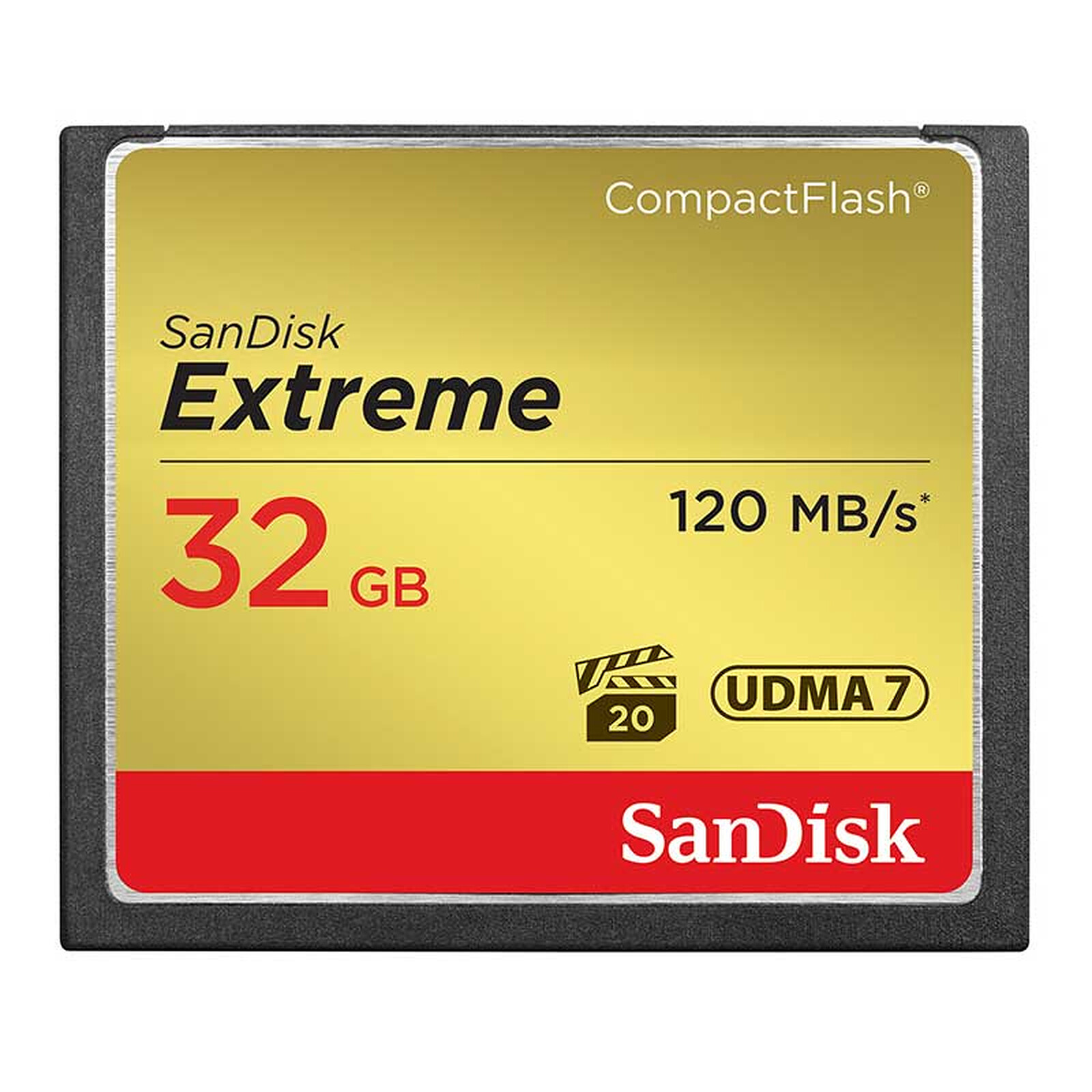 SanDisk Extreme CompactFlash 32GB Memory Card 