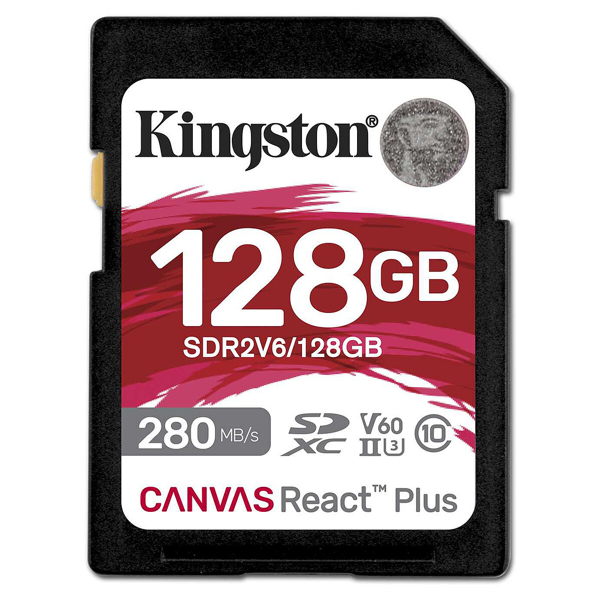 Kingston SD Canvas React Plus V60 SDR2V6/128GB