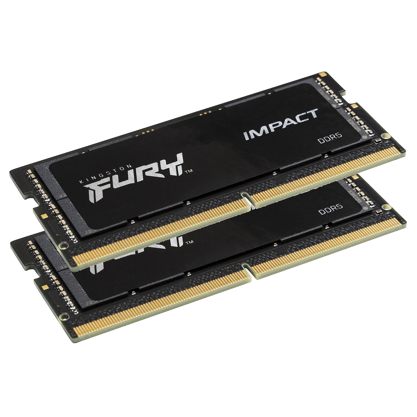Kingston FURY Impact SO-DIMM 32GB (2 x 16GB) DDR5 6400 MHz CL38